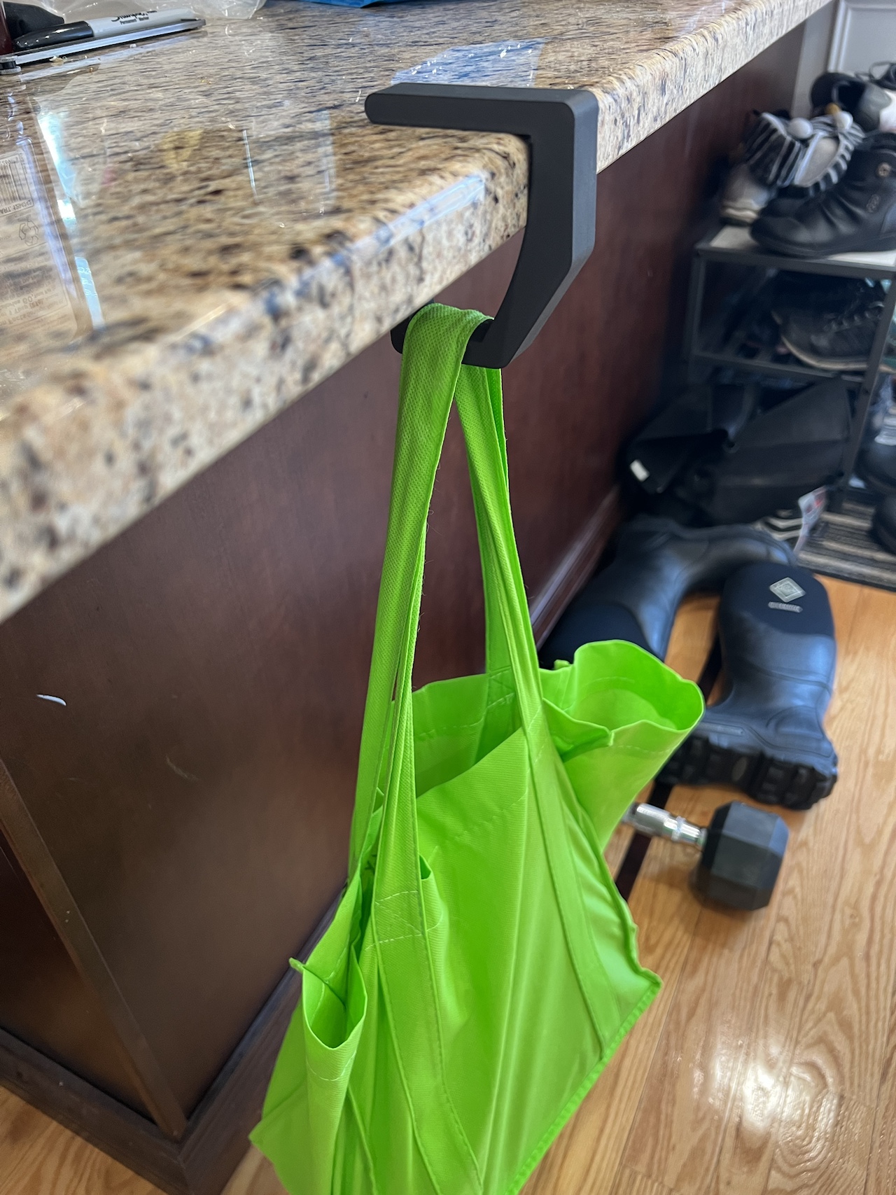 StrongArm:   A Table & Desk holder (hook) for bags and purses and headphones - photo 2