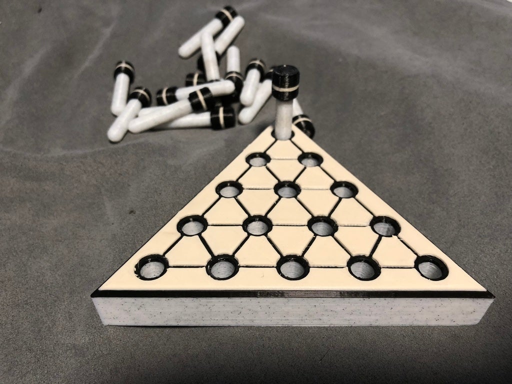 "I.Q. Tester" peg game.
