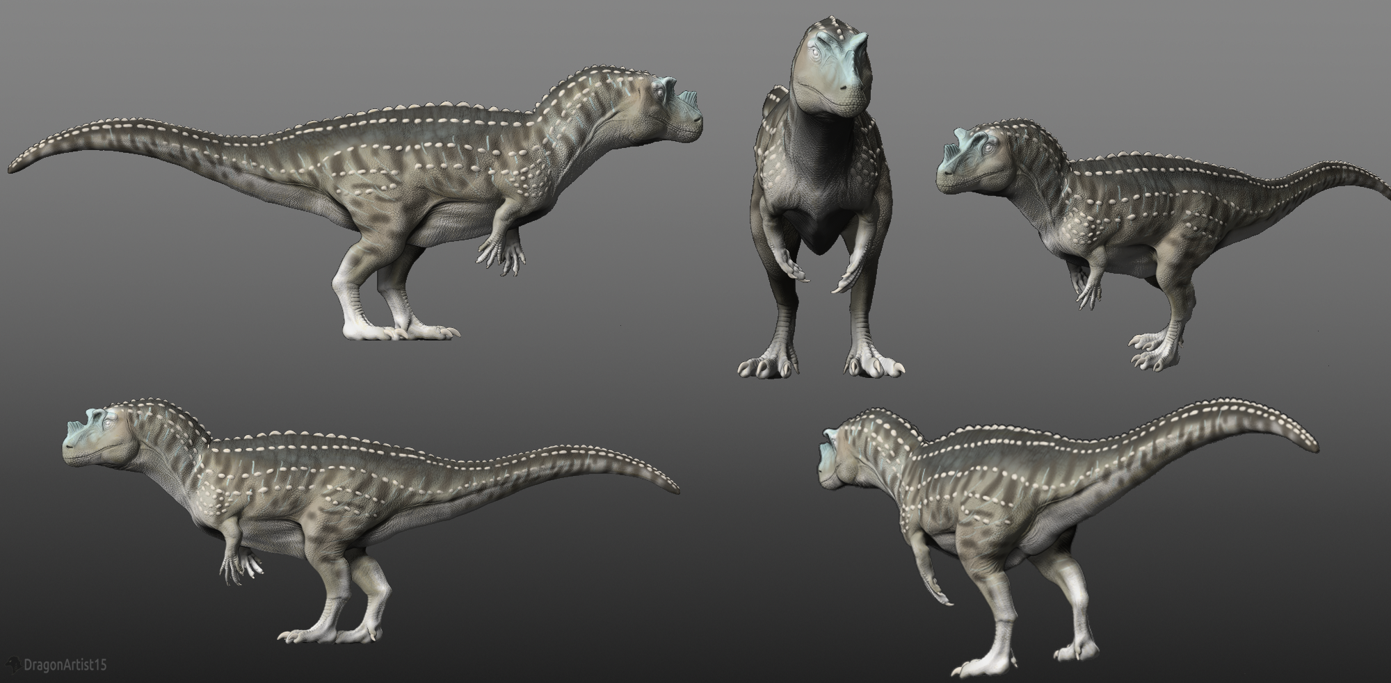 Ceratosaurus Figurine