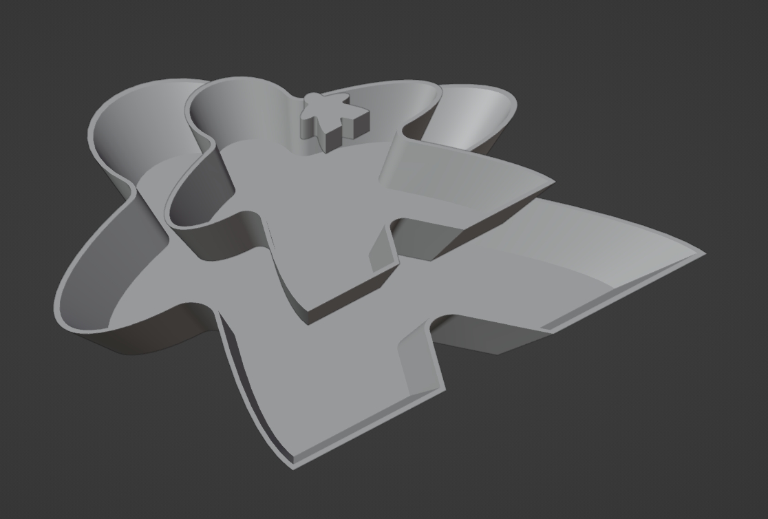 Meeple Stackable Board Game Tray in 2 sizes! - photo 3