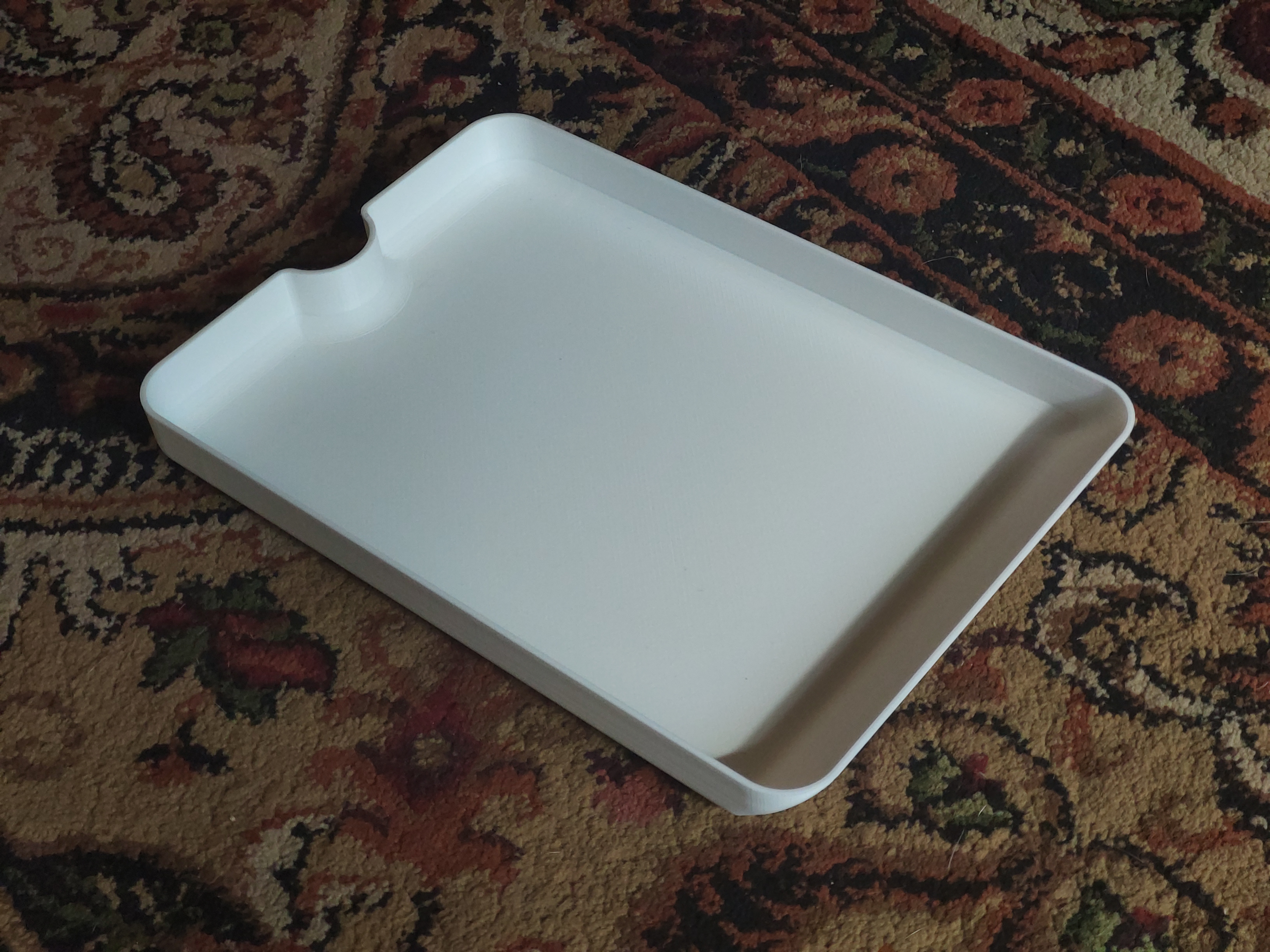 Slim Azul Tray with Easier Pickup