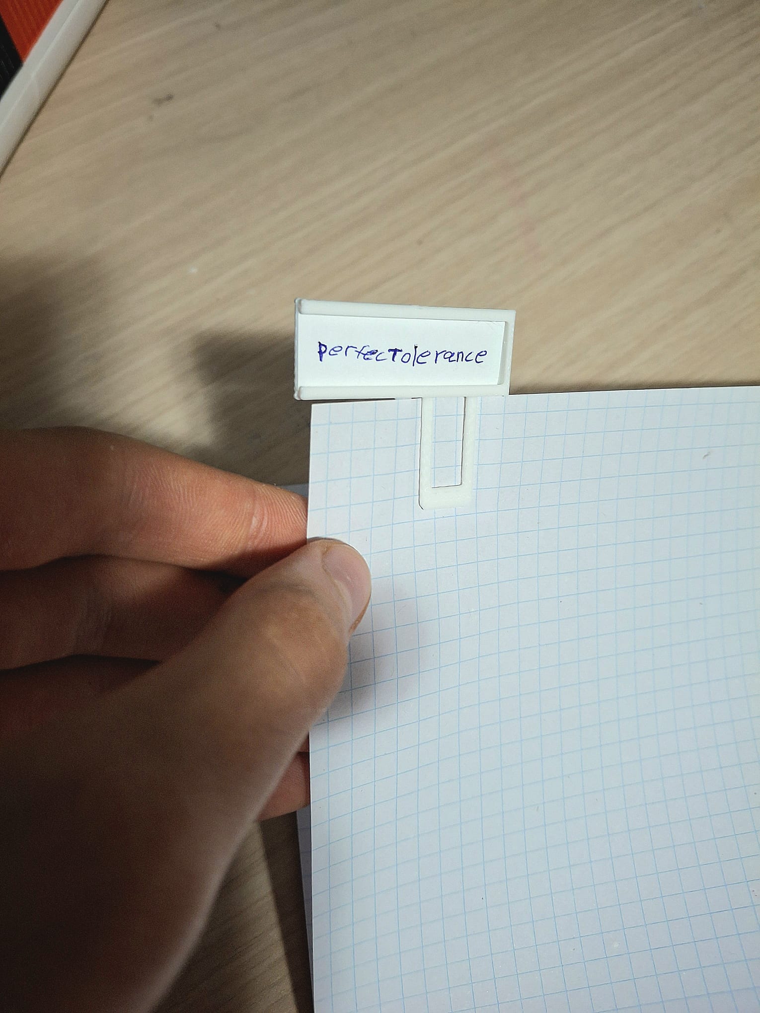 Paper Clip With Label Holder - photo 4