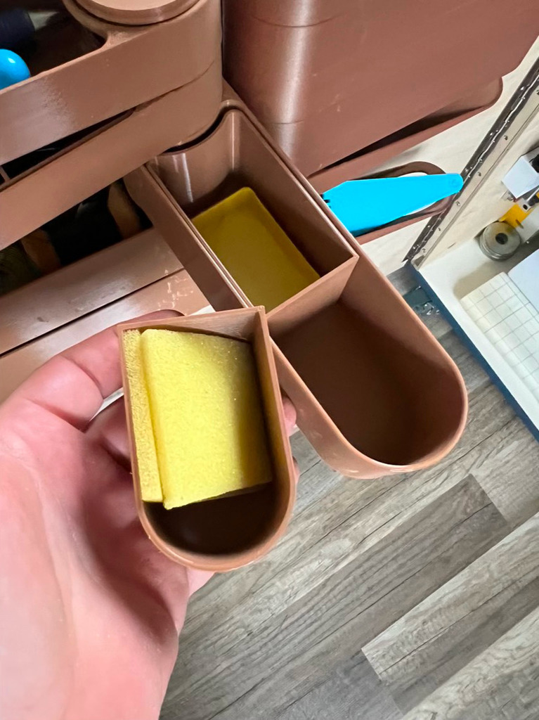 Vertical door storage box system - photo 4