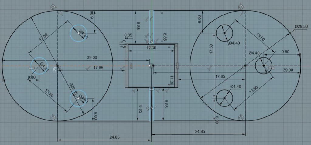 Sewing table hinge router template - photo 4