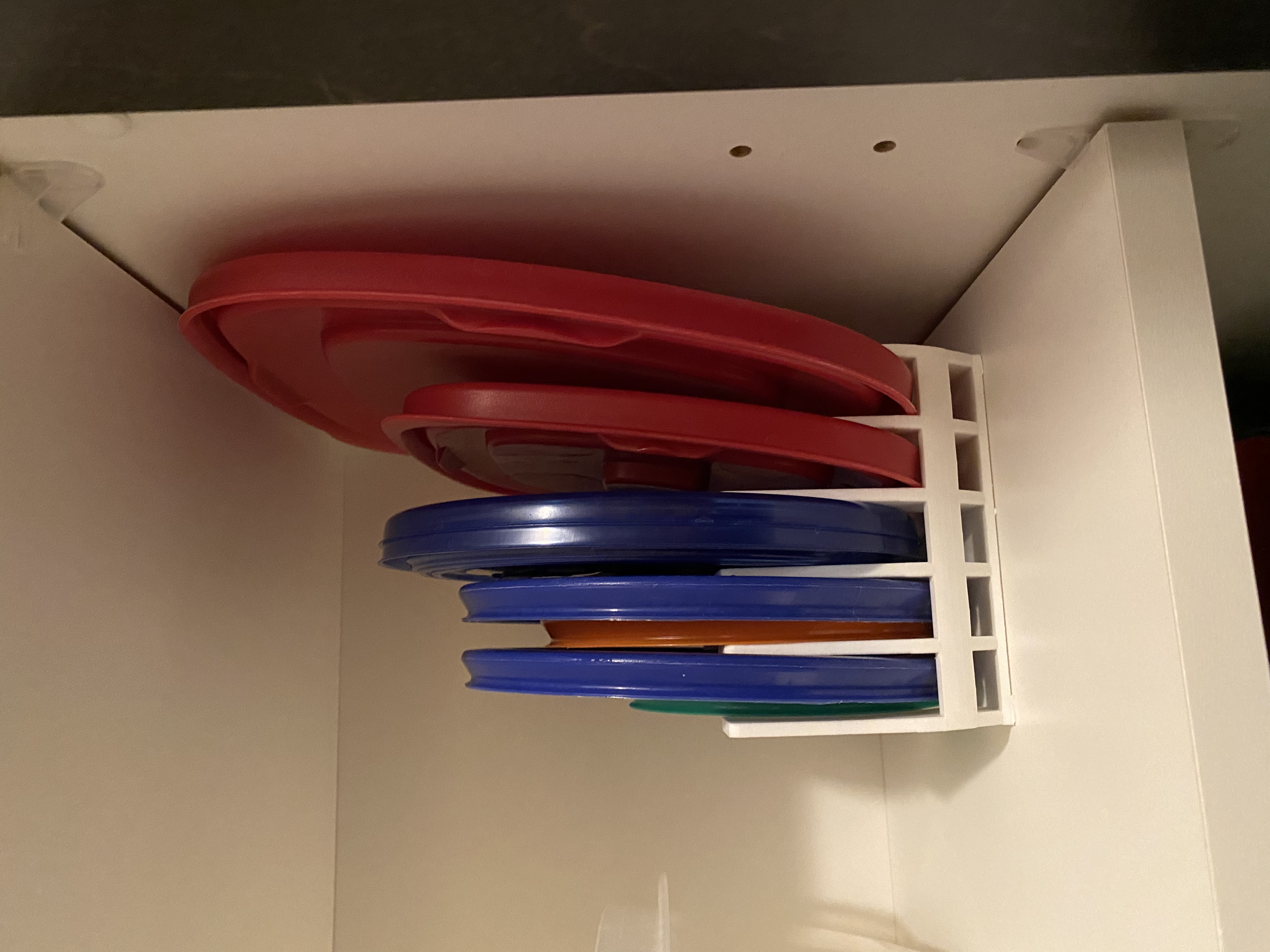 Tupperware Lid Holder