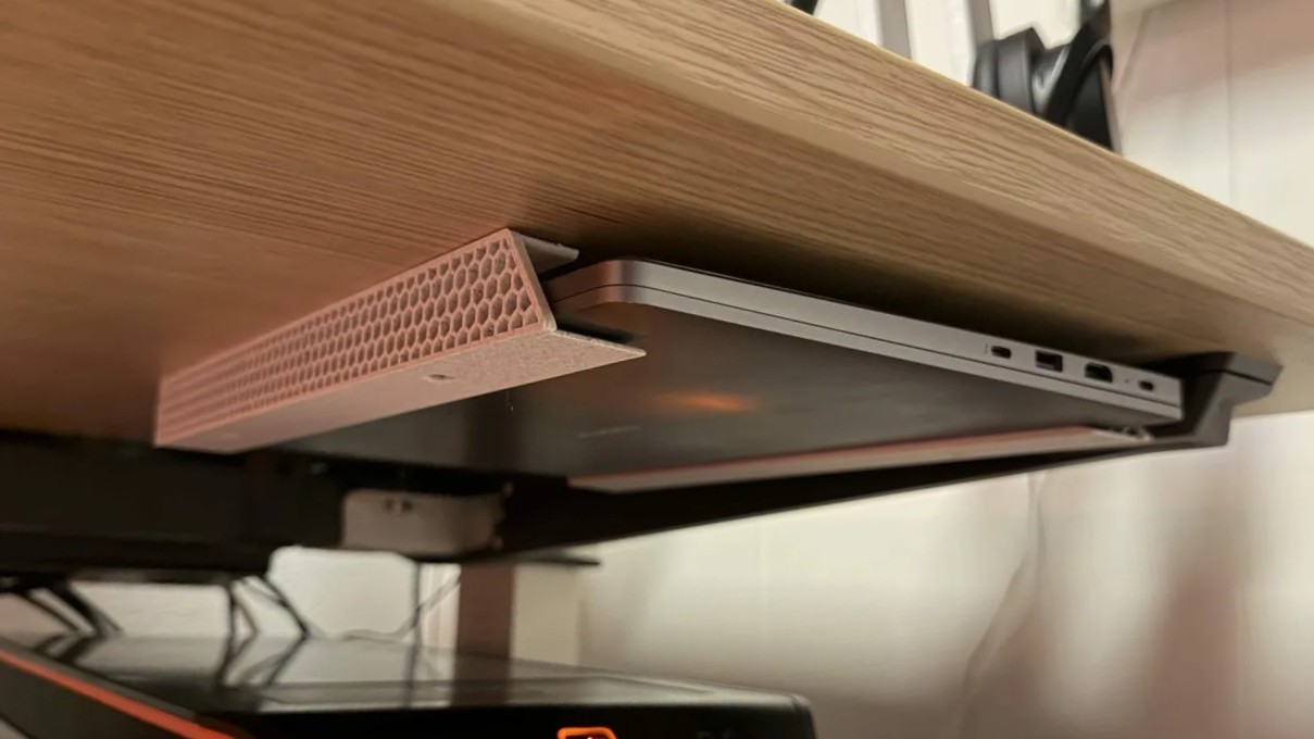 Under-Desk Laptop & Tablet Mount