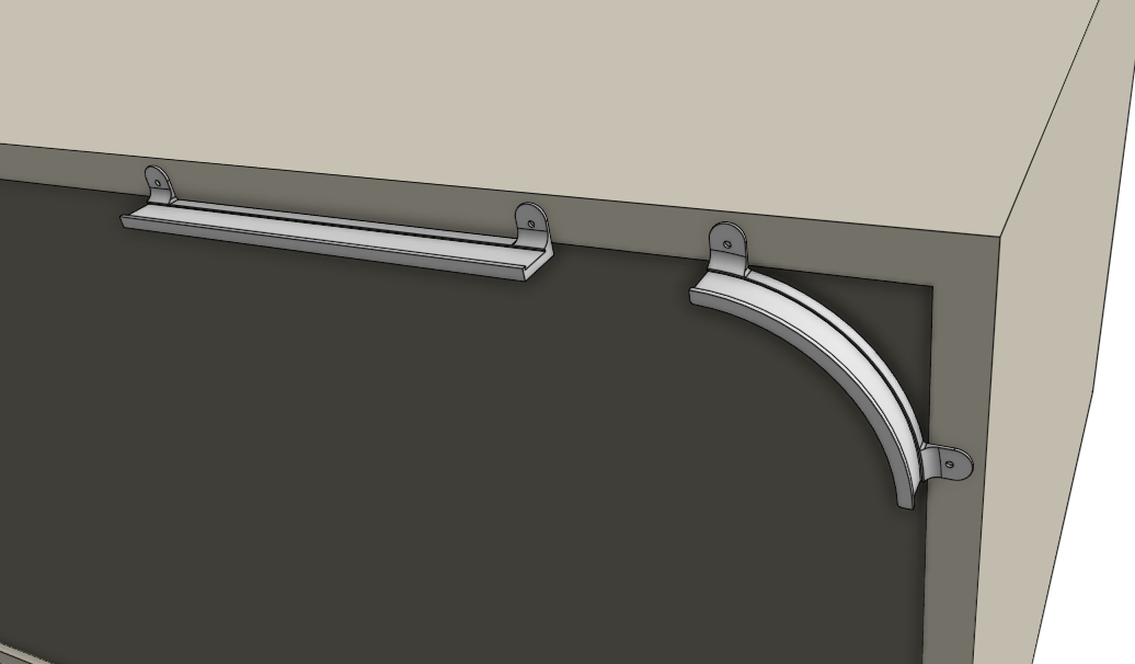 LED strip mount for furniture - photo 2