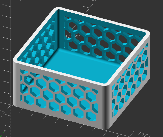 Parametric Box with Hexagon Cutouts - photo 2