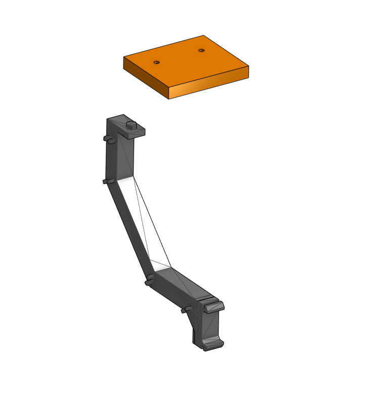 Camera Mount for Kasa Camera to Elegoo Neptune 3 - photo 2