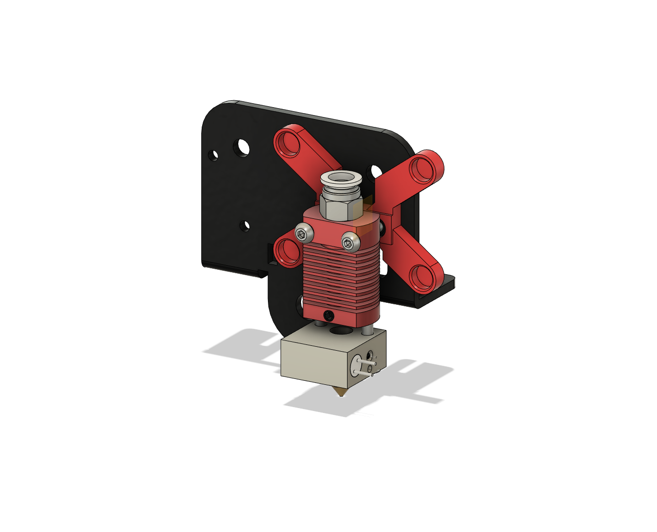 Ender 2 Pro / Ender 3 - 5015 Part Cooling Fan Duct with Magnetic Mount - photo 3