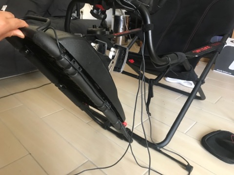 Trustmaster T300RS and Logitech G29 pedal to Playseat challenge mount