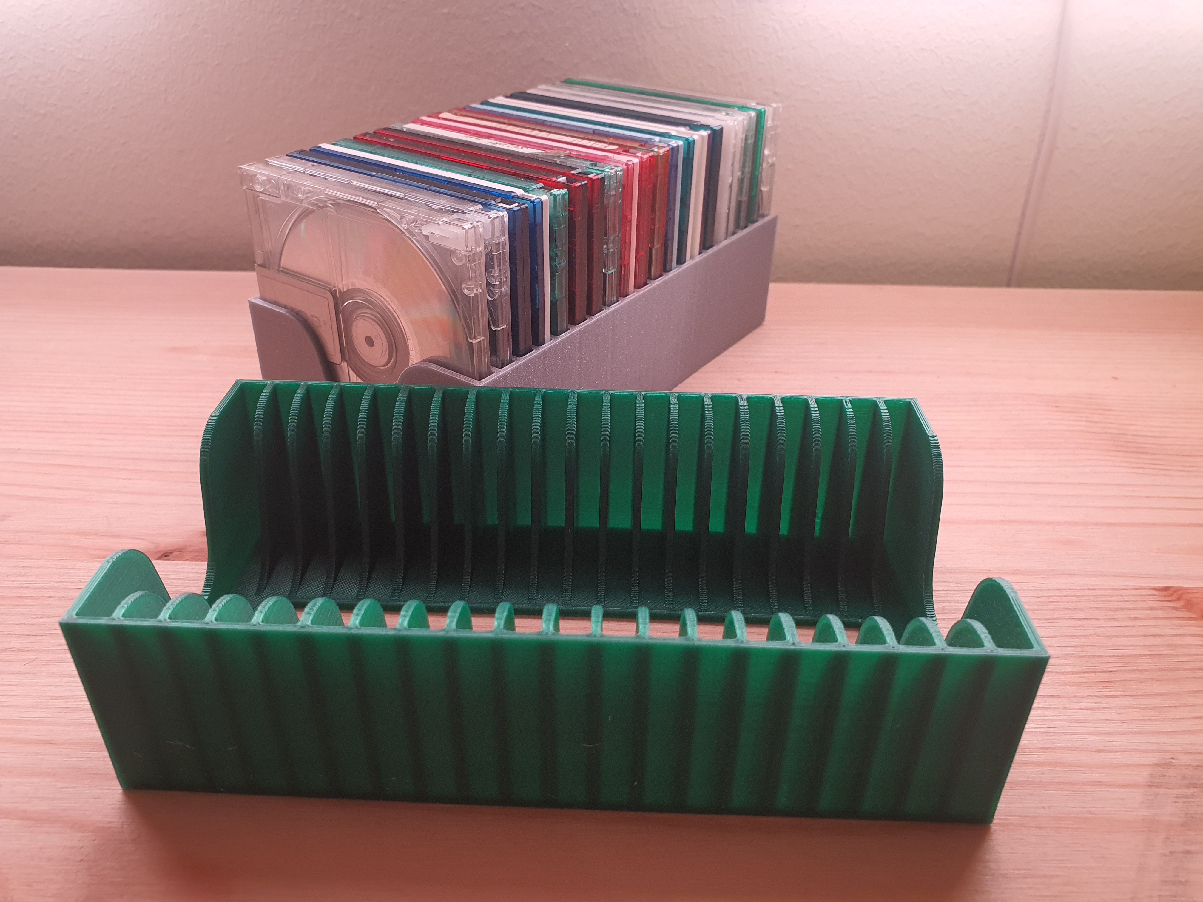 MiniDisc CaseLess Storage