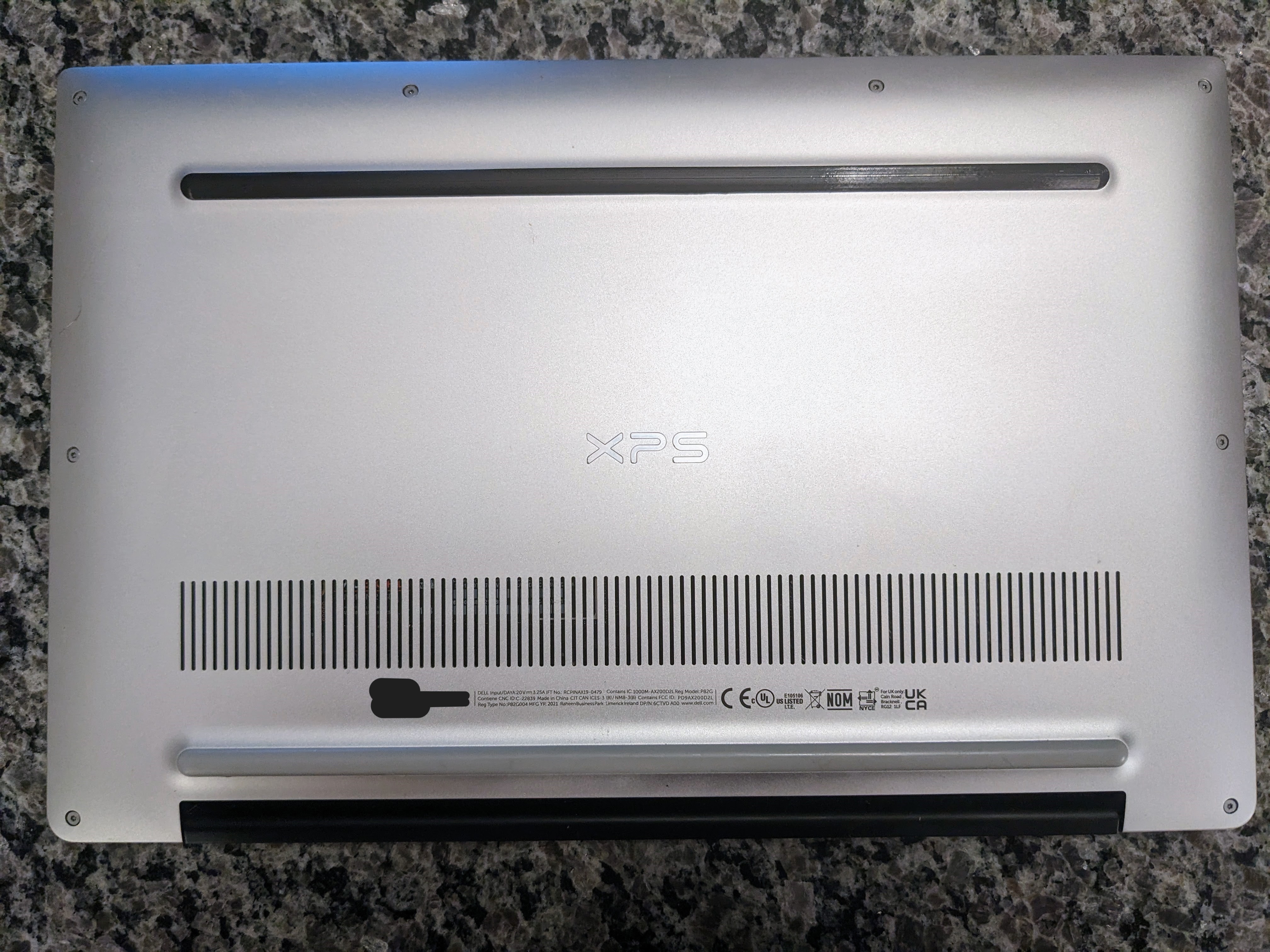 Dell XPS 13 Rubber Foot Replacement