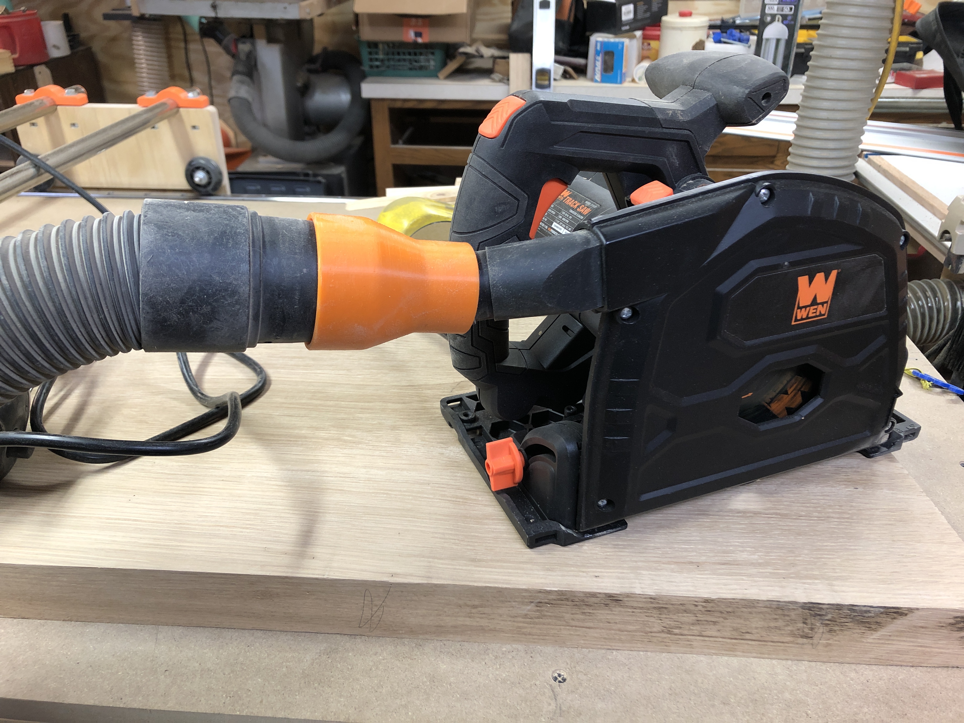 Wen Track Saw Hose Adapter - photo 3