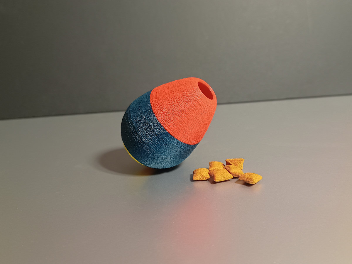 Tumbling Treats Egg (Cat Toy) - photo 4