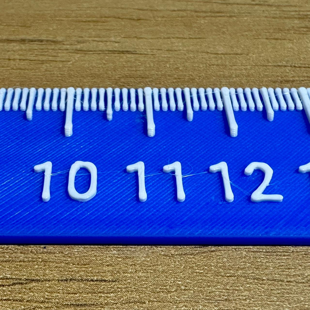Simple 20cm Ruler - Functional 3D Printed Tool (Single & Multi-Color) - photo 4