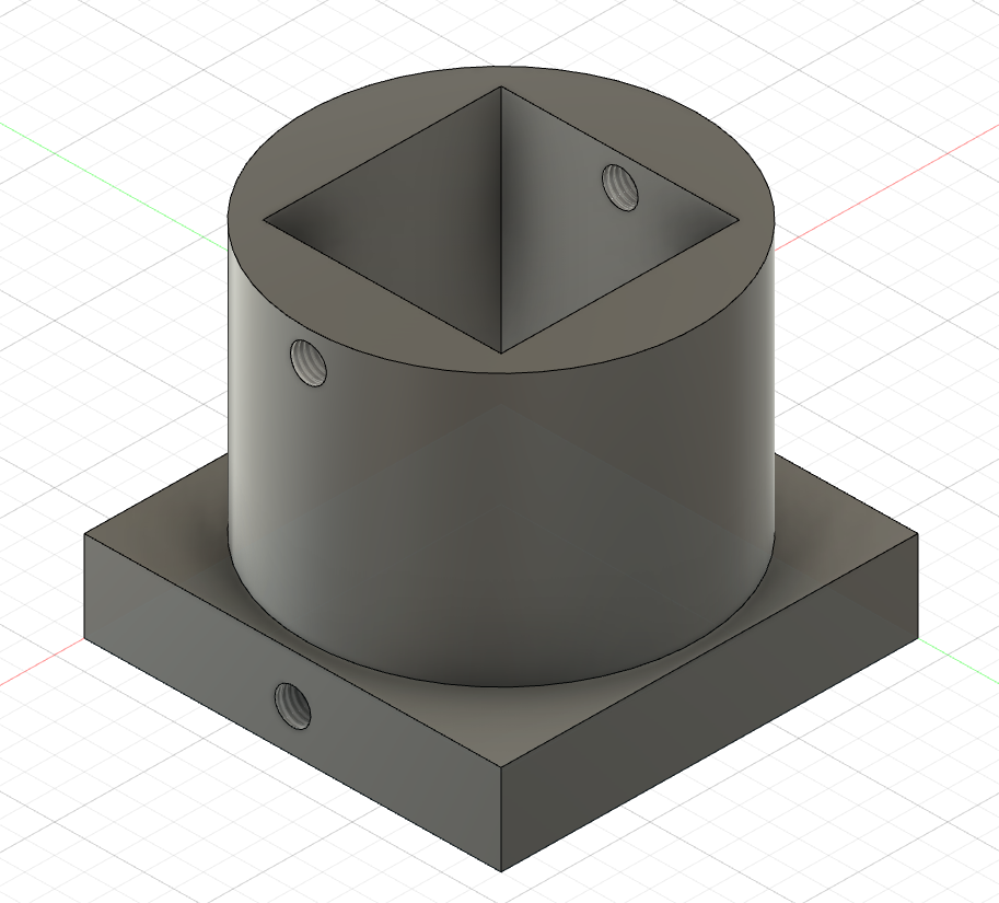 Support / holder laser 40mm for 65mm clamp cnc