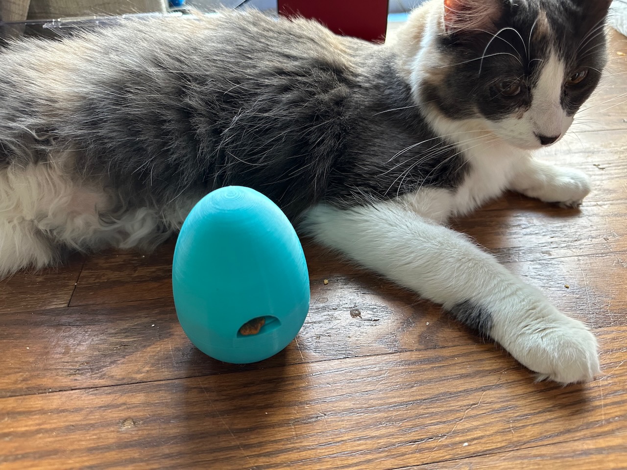Wobbly Cat Treat Toy - photo 3