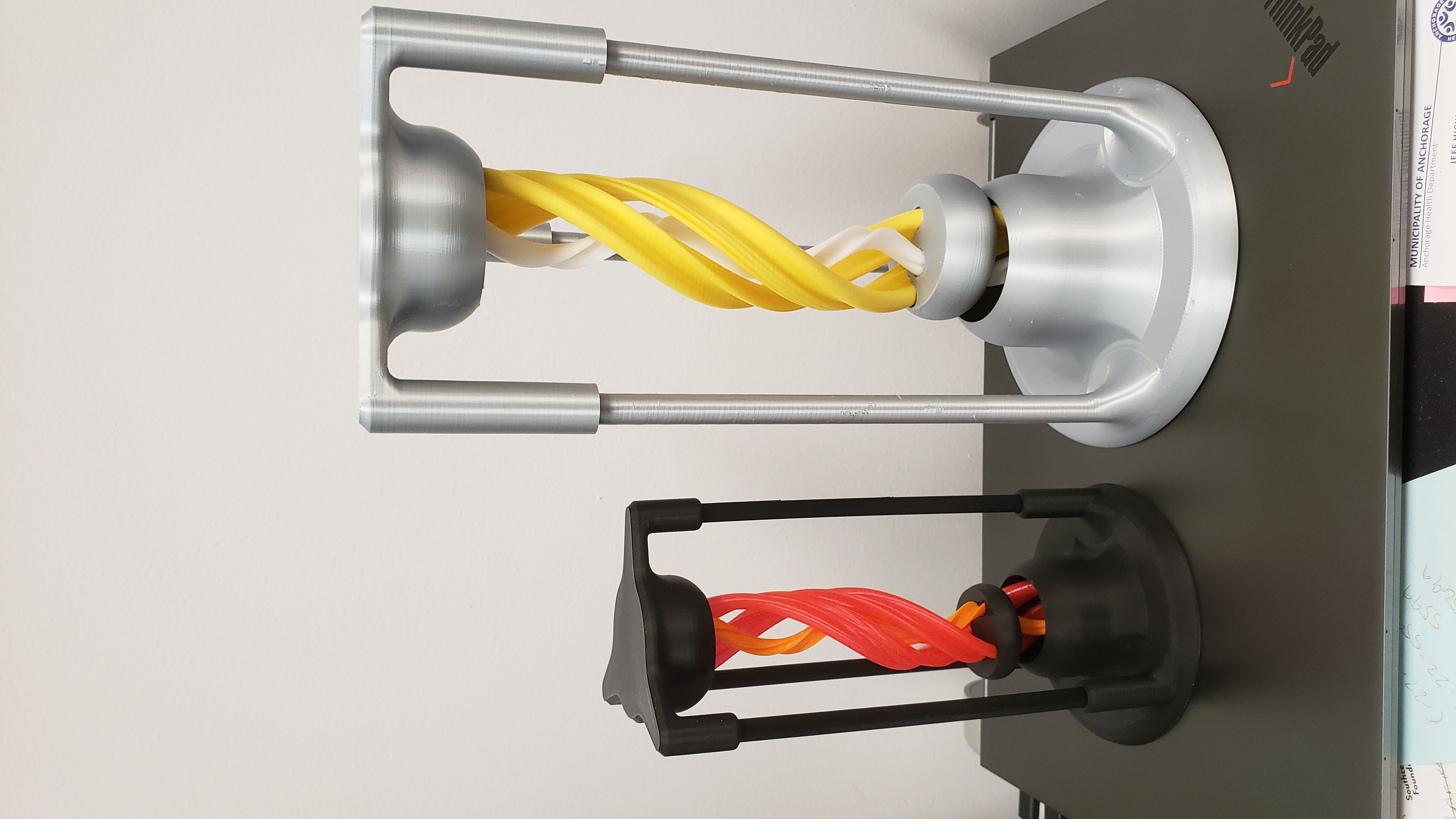 Dual Portal Desk Toy - Remixed Base/Top (Easier & Scalable) - photo 2