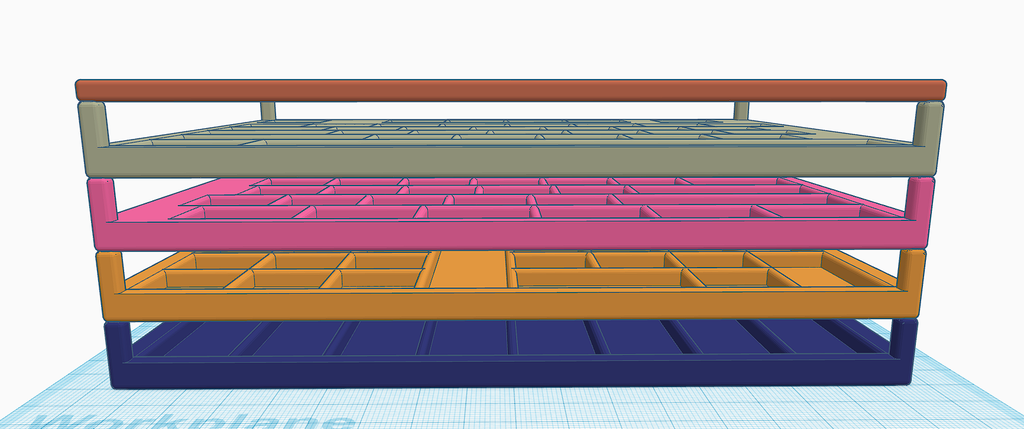 ANSI Keycap Storage - Stackable