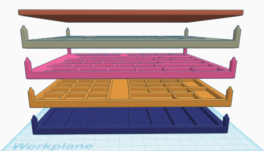 ANSI Keycap Storage - Stackable - photo 2