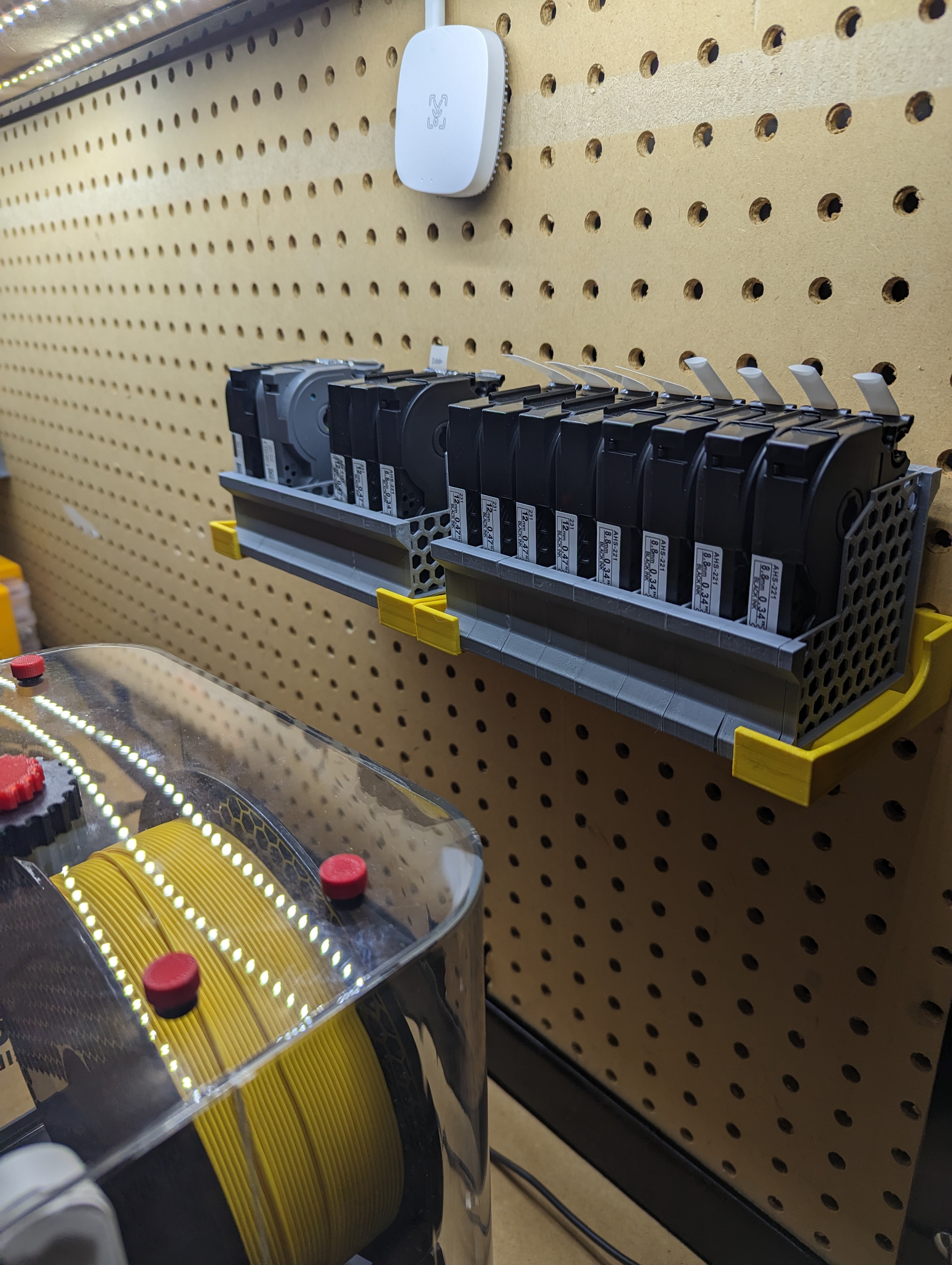Pegboard Fitted Shelf for Brother TZe Modular Organizer - photo 3
