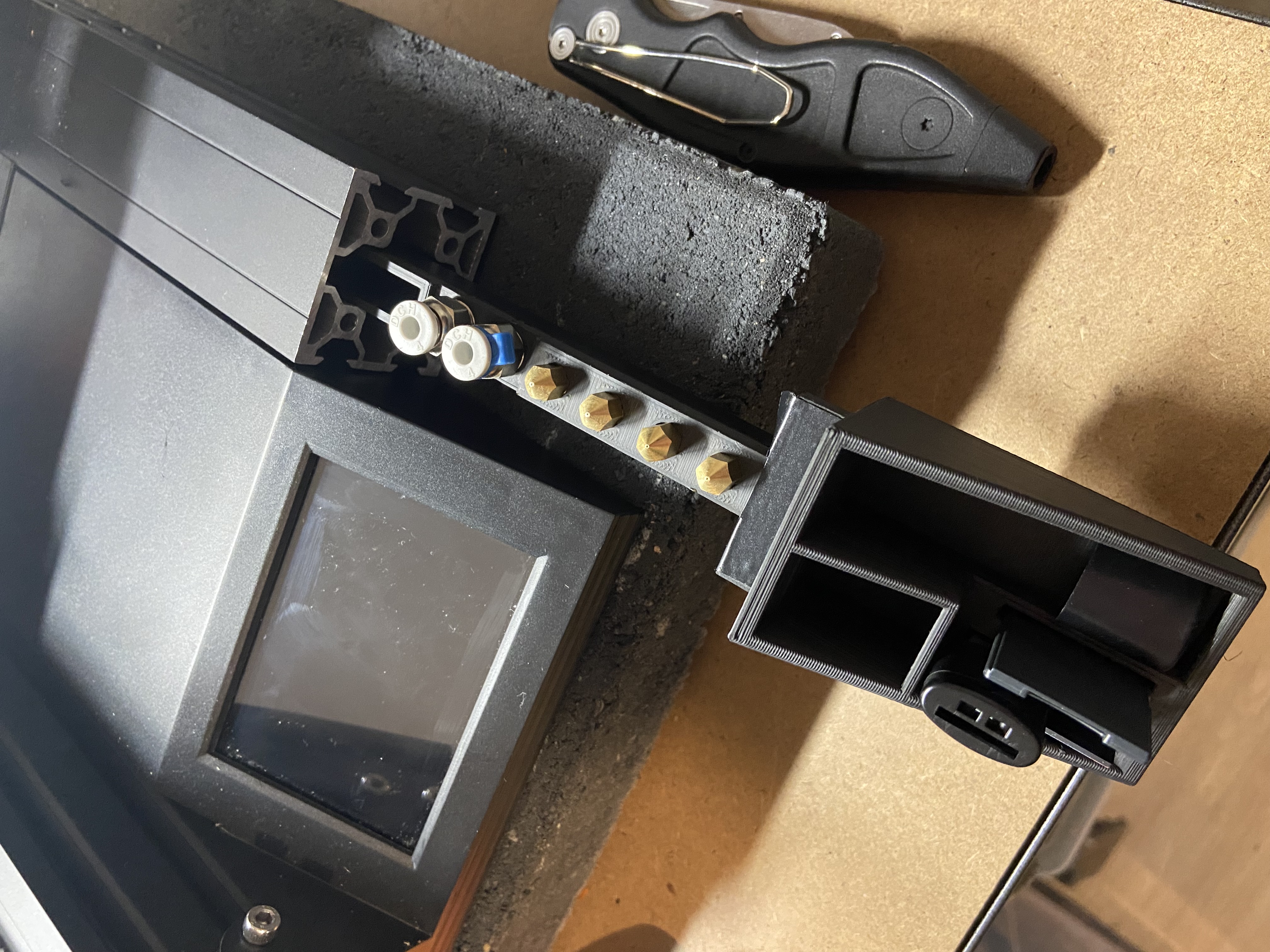 Elegoo Neptune 2 - Hidden Nozzle Holder and organized Tray - photo 2