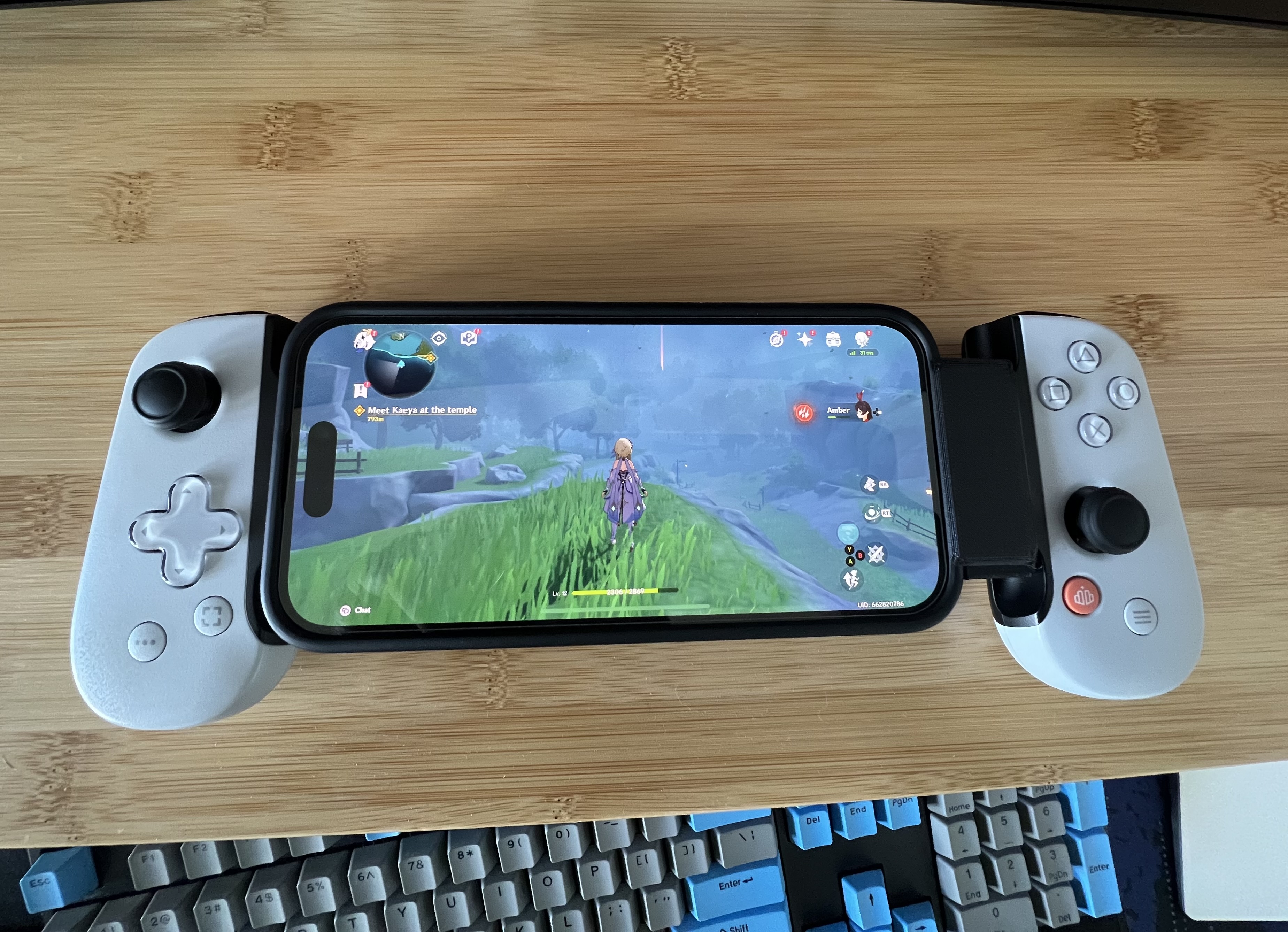 Backbone controller adapter for lightning extender | iPhone version