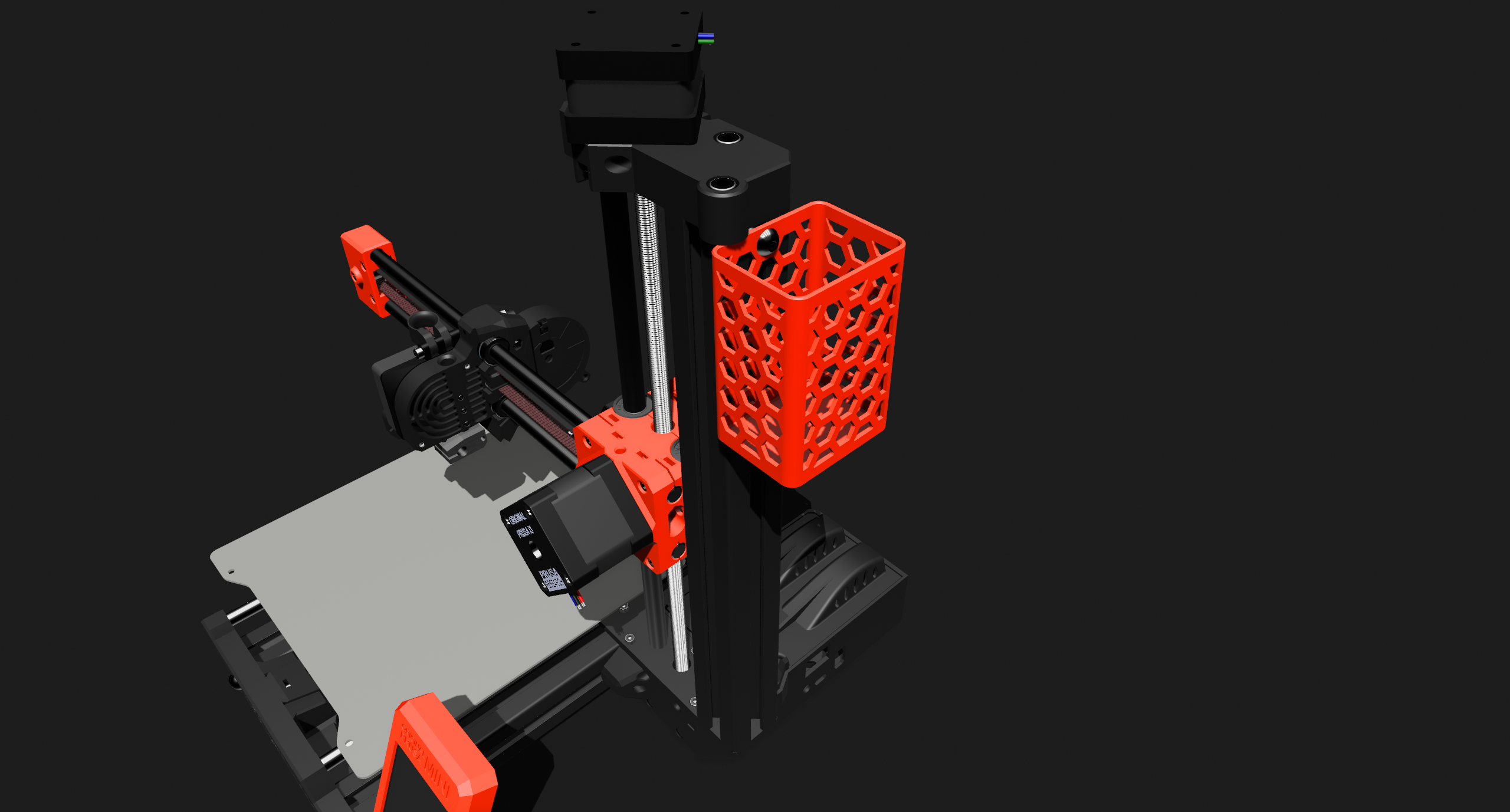 Prusa MINI Tool Holder, Hexagon Remix, by MaxT