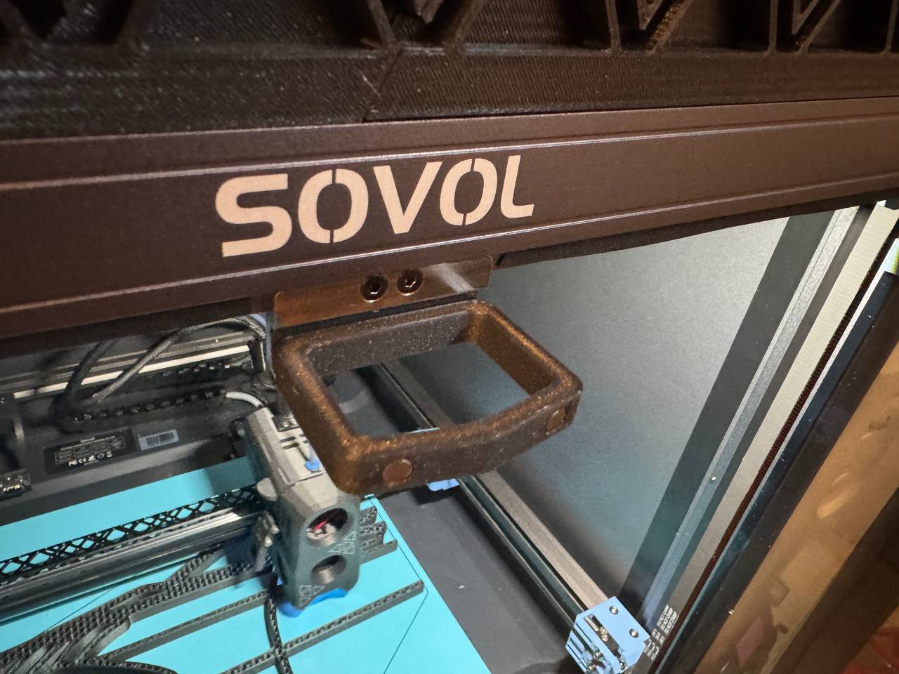 Door holder for Sovol SV08 (original enclosure) - photo 2