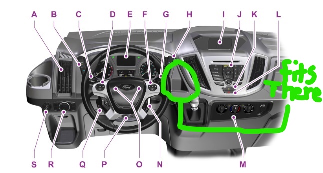 Ford Transit Phone Holder - photo 2