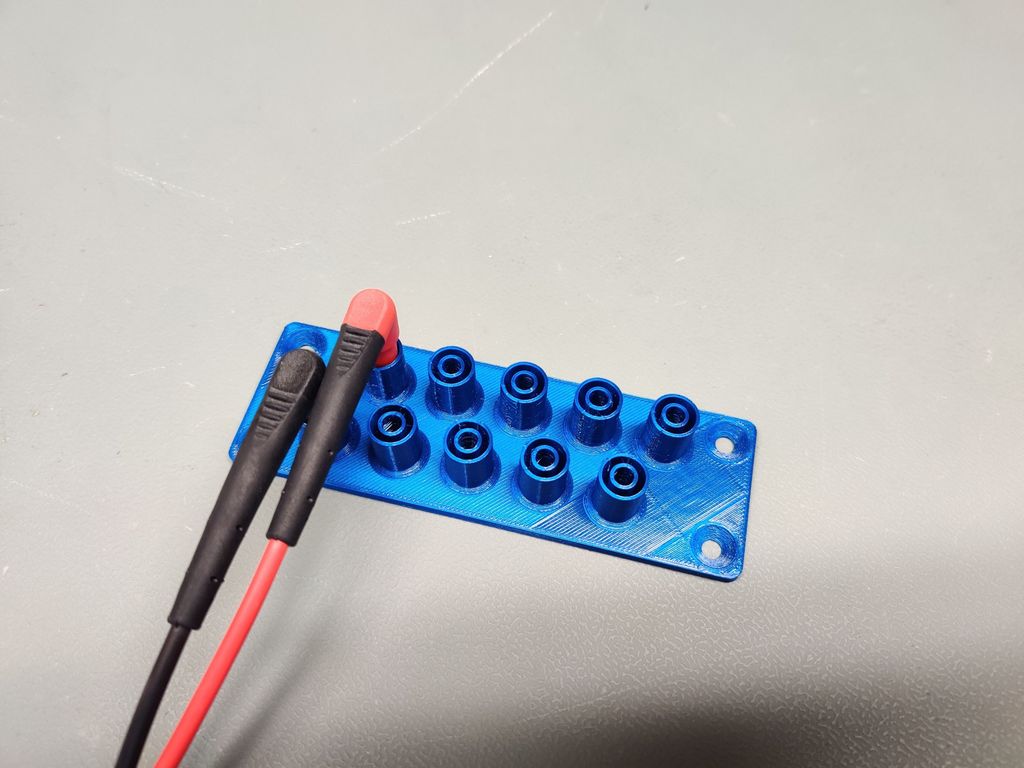 Updated 4mm Lab cable organizer | Banana Jack | Customizable