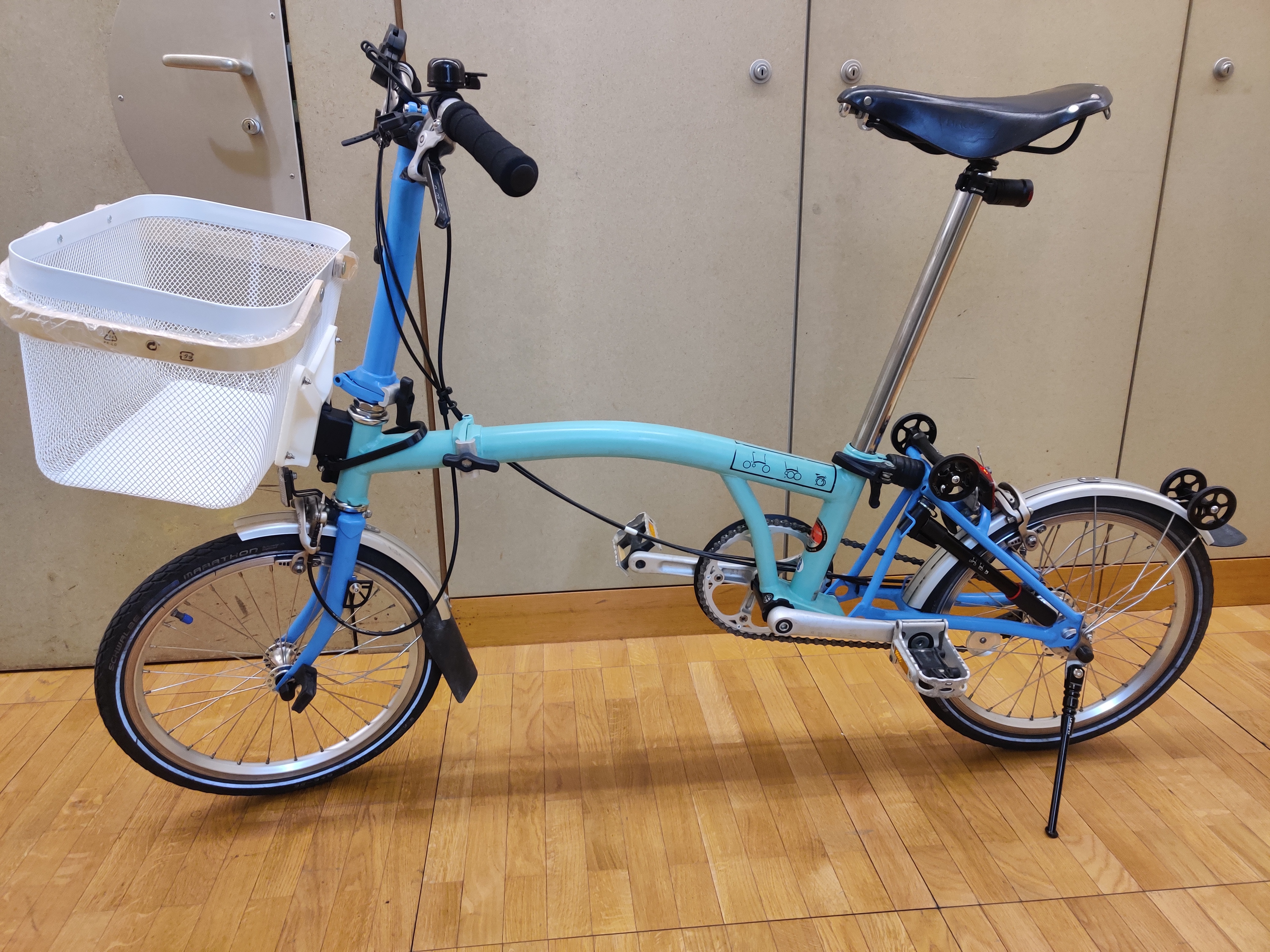 BROMPTON mount for IKEA RISATORP Basket