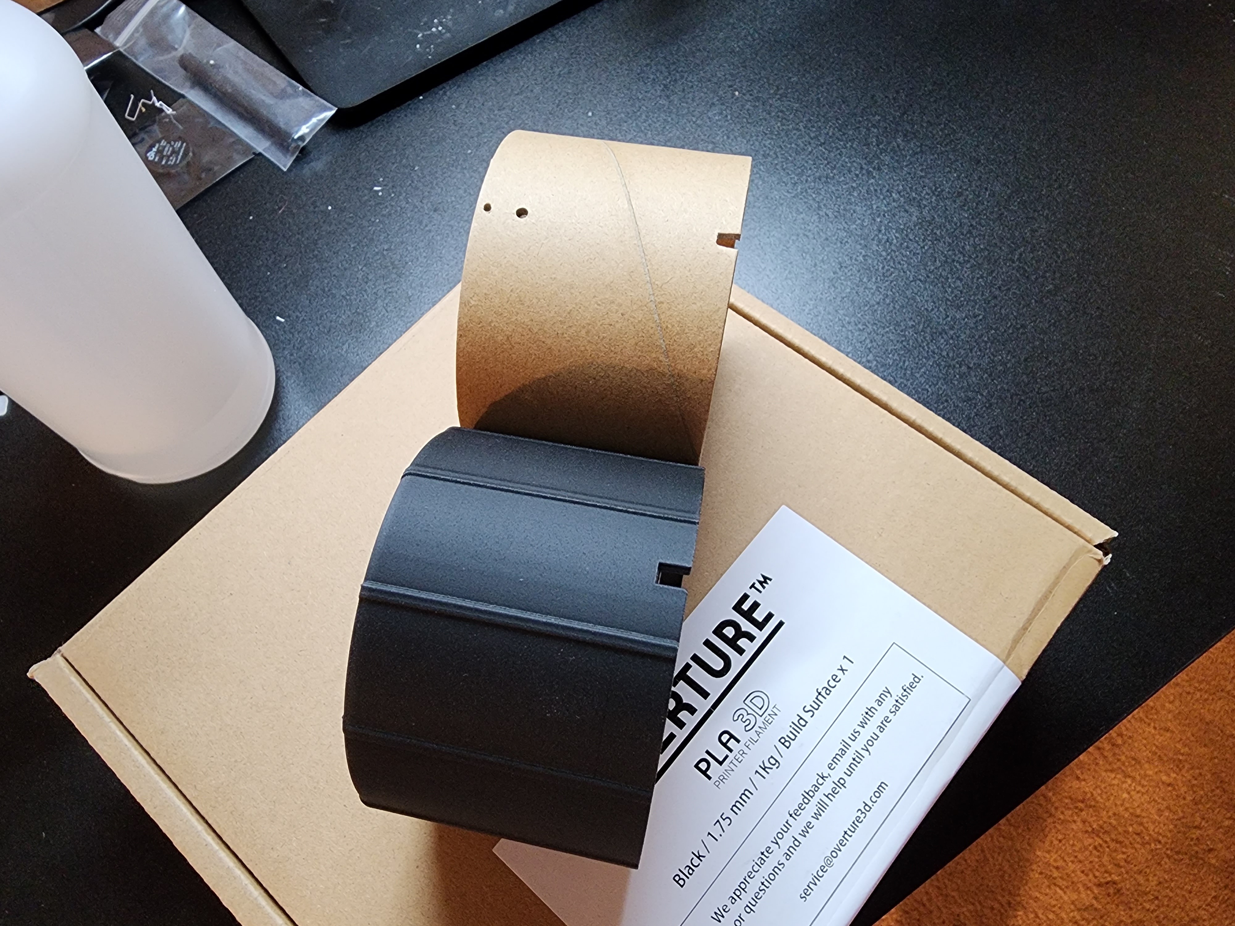 REMIX-Bambu Lab Spool Adapter for Overture Cardboard Spools