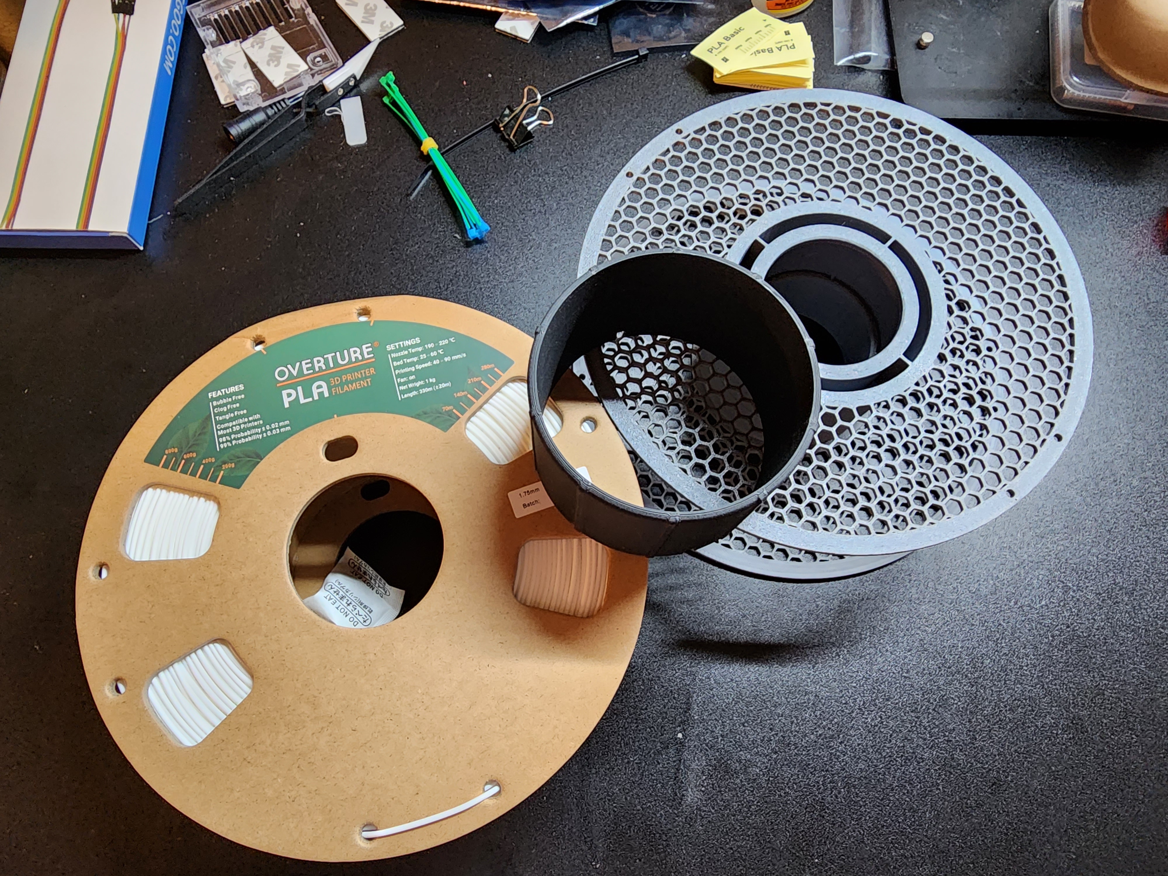 REMIX-Bambu Lab Spool Adapter for Overture Cardboard Spools - photo 4