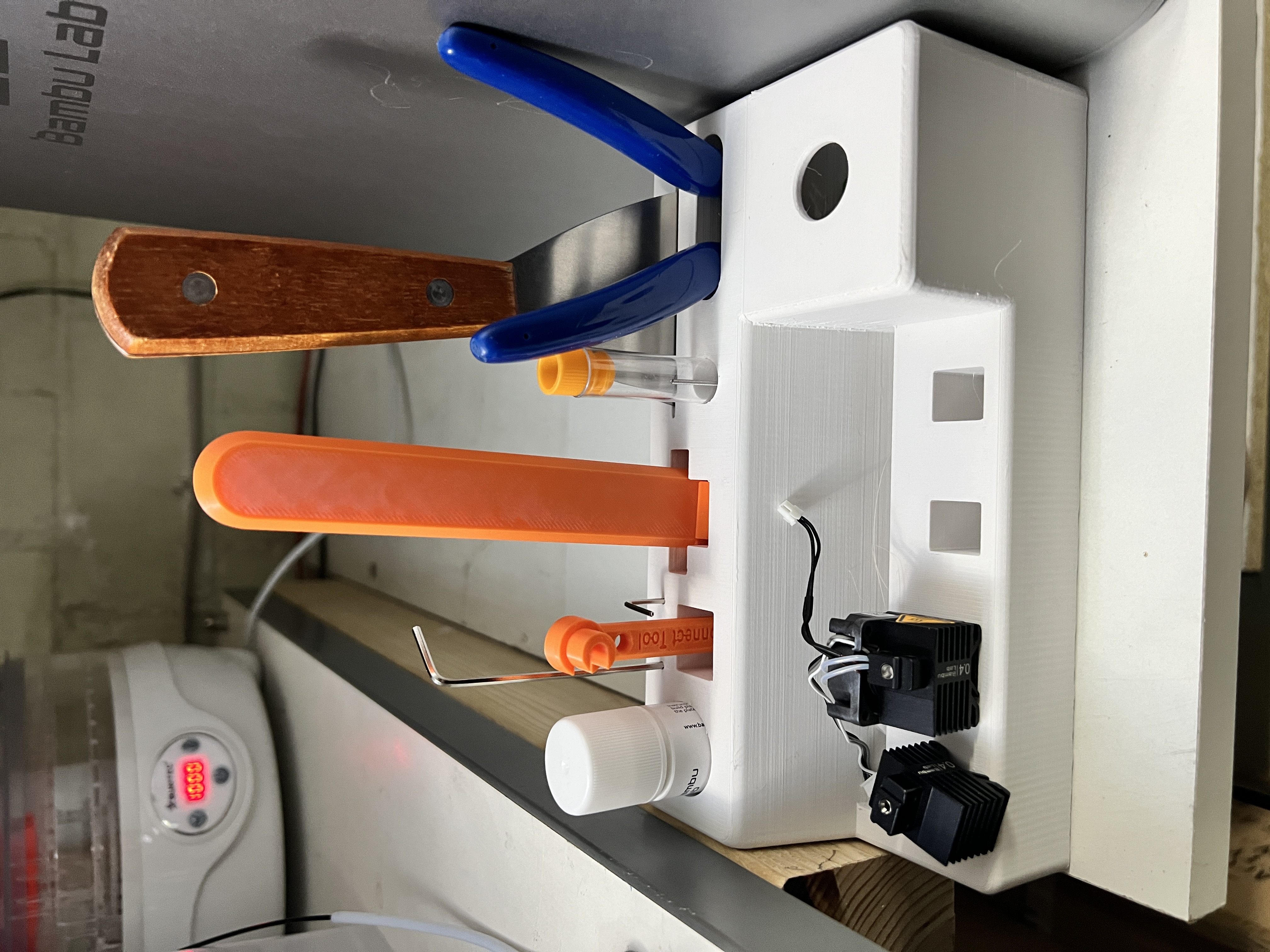 Bambu Tool and Accesories Storage