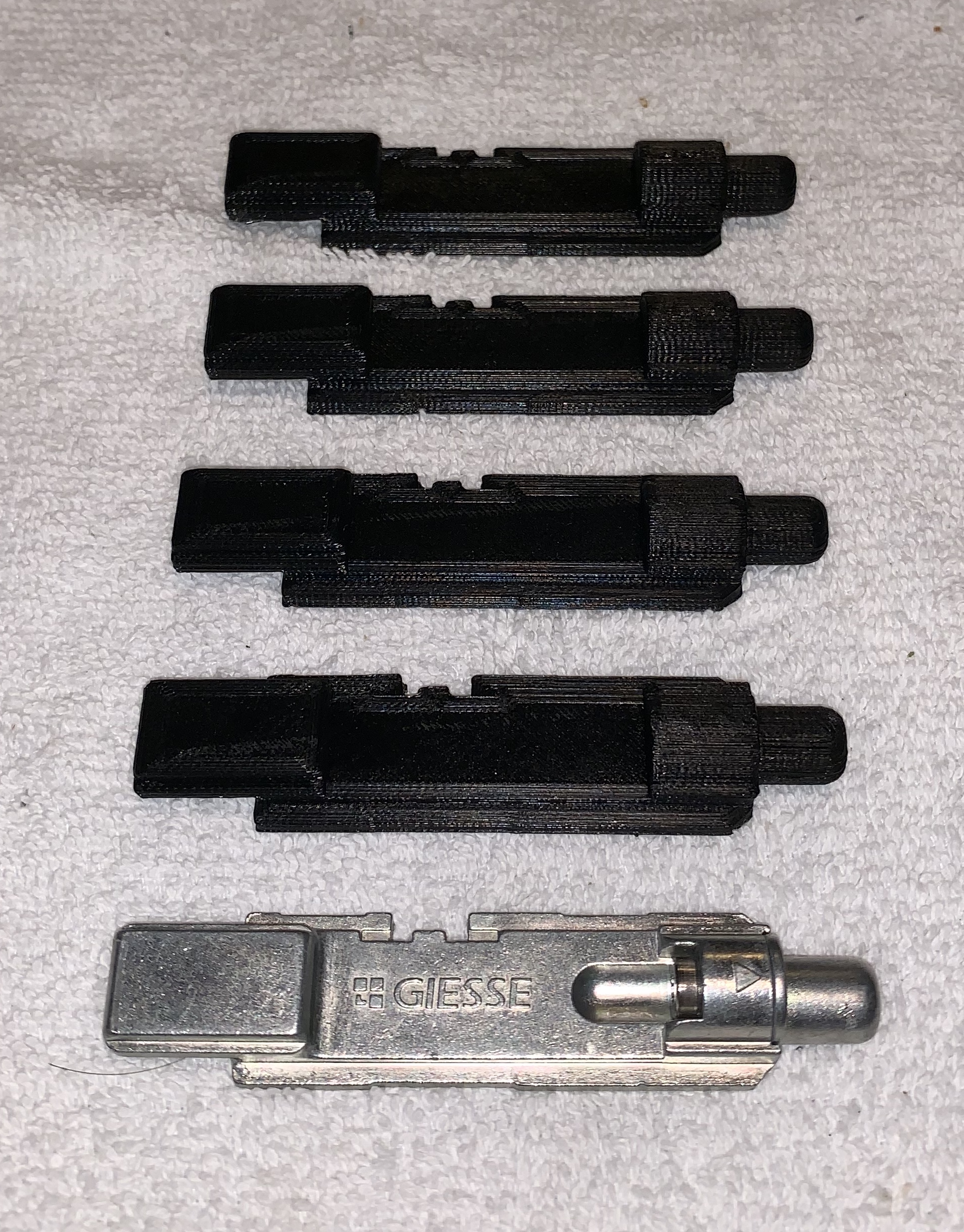 Giesse Adjustable Terminal 02167 "French Door Locking Pin"