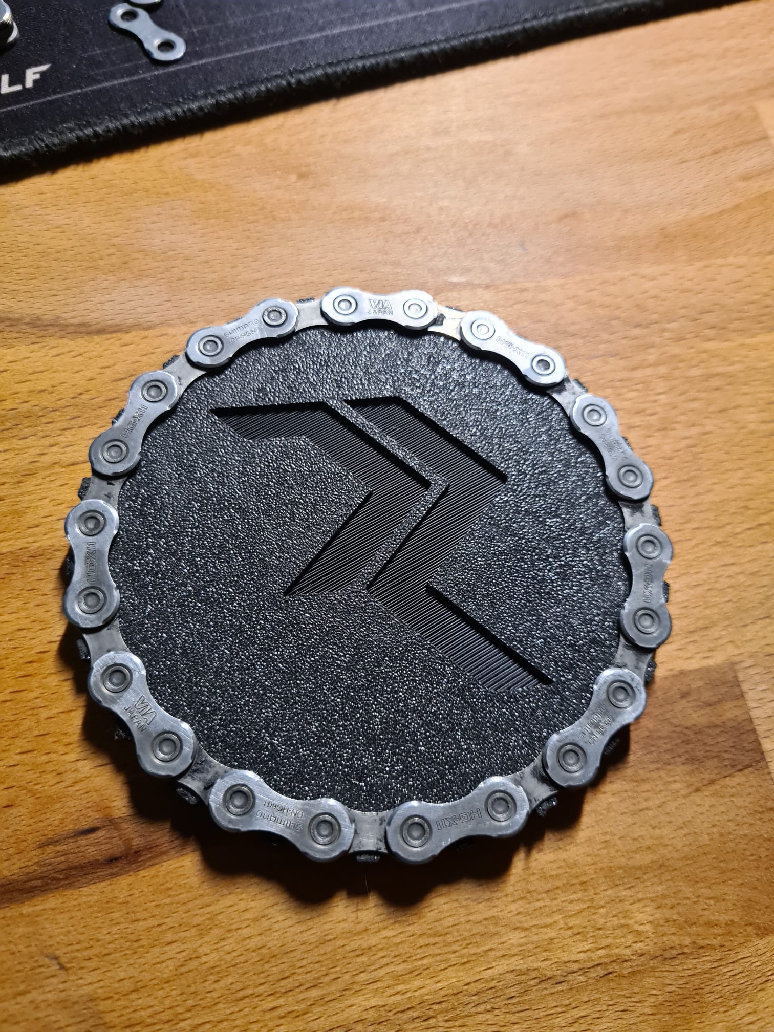 Bike Chain Coaster - photo 3