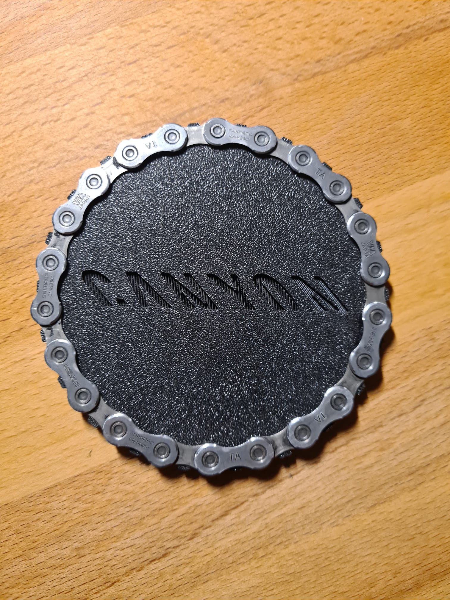 Bike Chain Coaster - photo 2