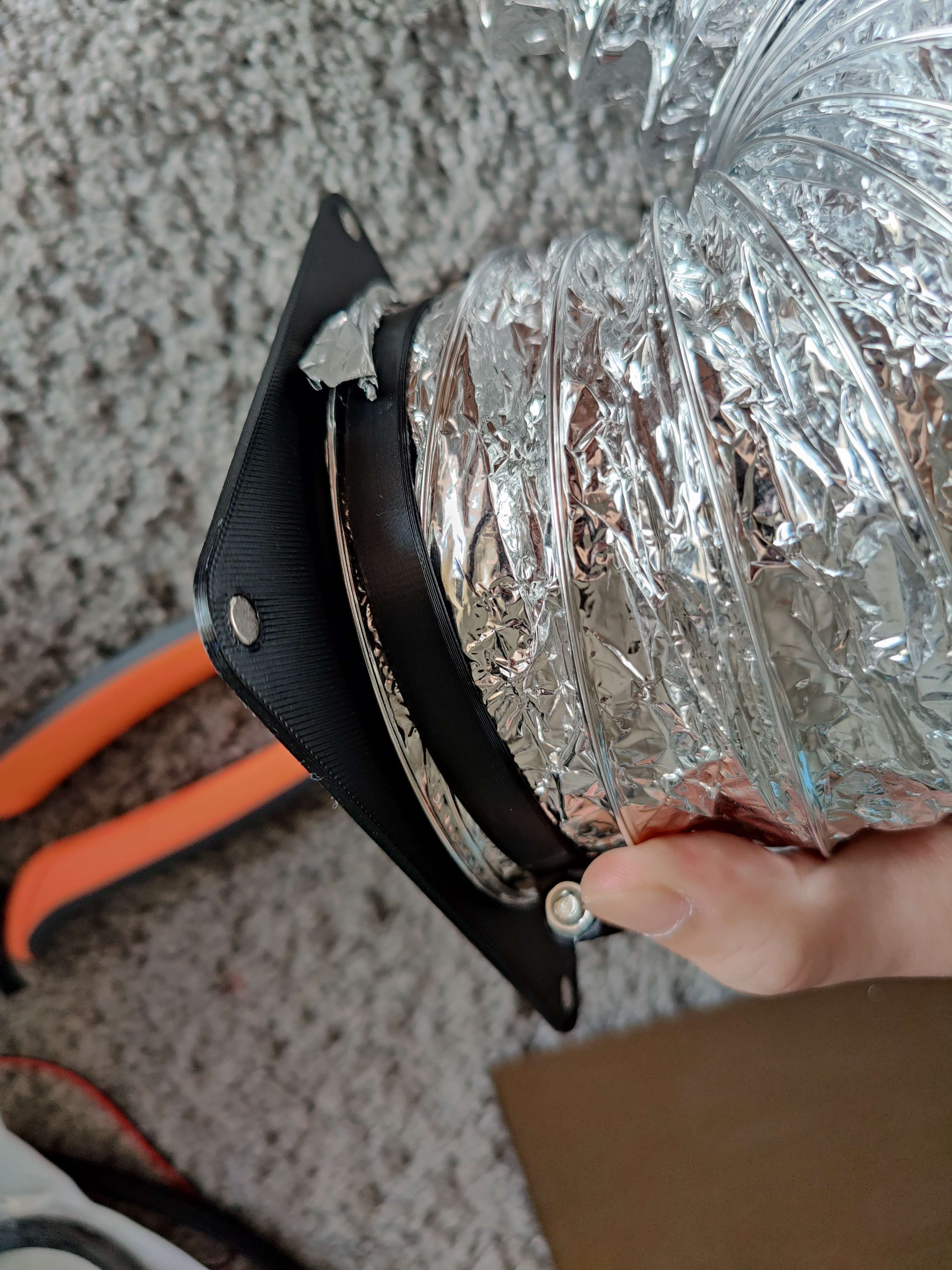 Air duct clamp