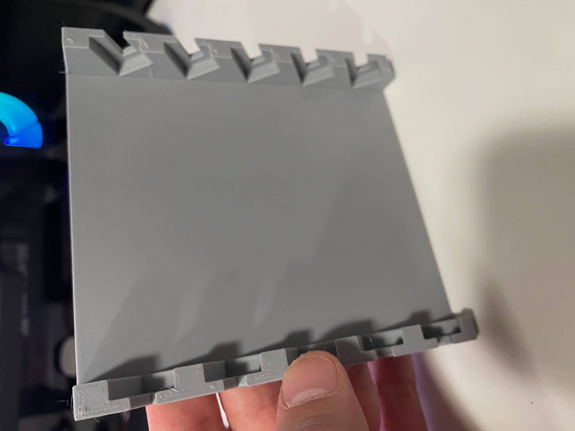 Peg board bit holder with removable racks - photo 4