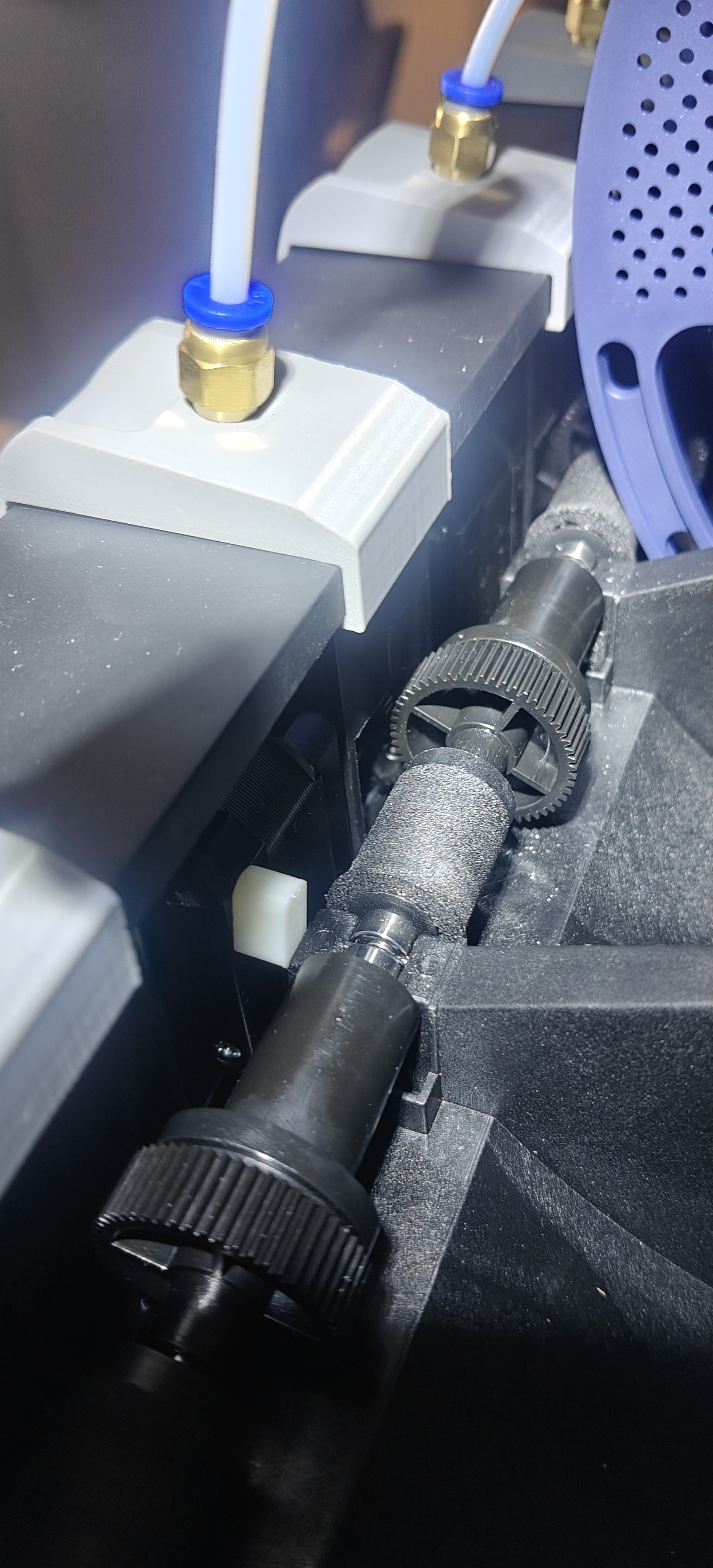Qidi Box Filament Retraction Fix (Gear Pressure Spacer) Q2 Q2C Plus 4 Max 4 - photo 3