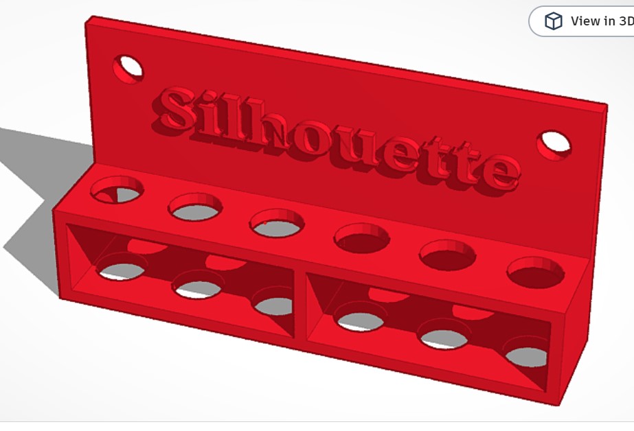 Silhouette Cameo 4 tool holder