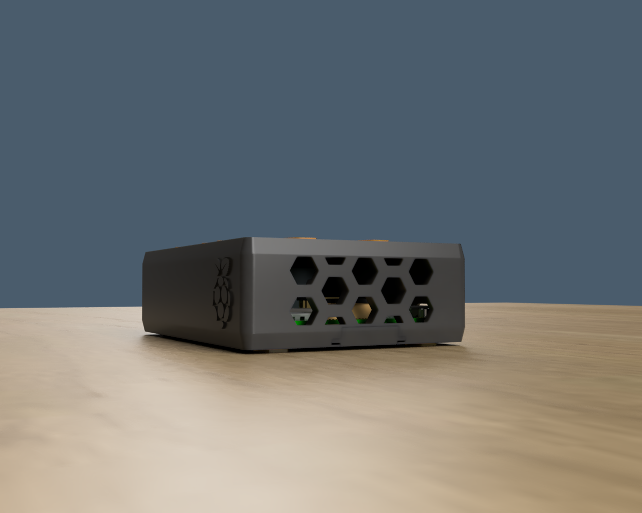 Raspberry Pi 4B/Octoprint Honeycomb case - photo 4