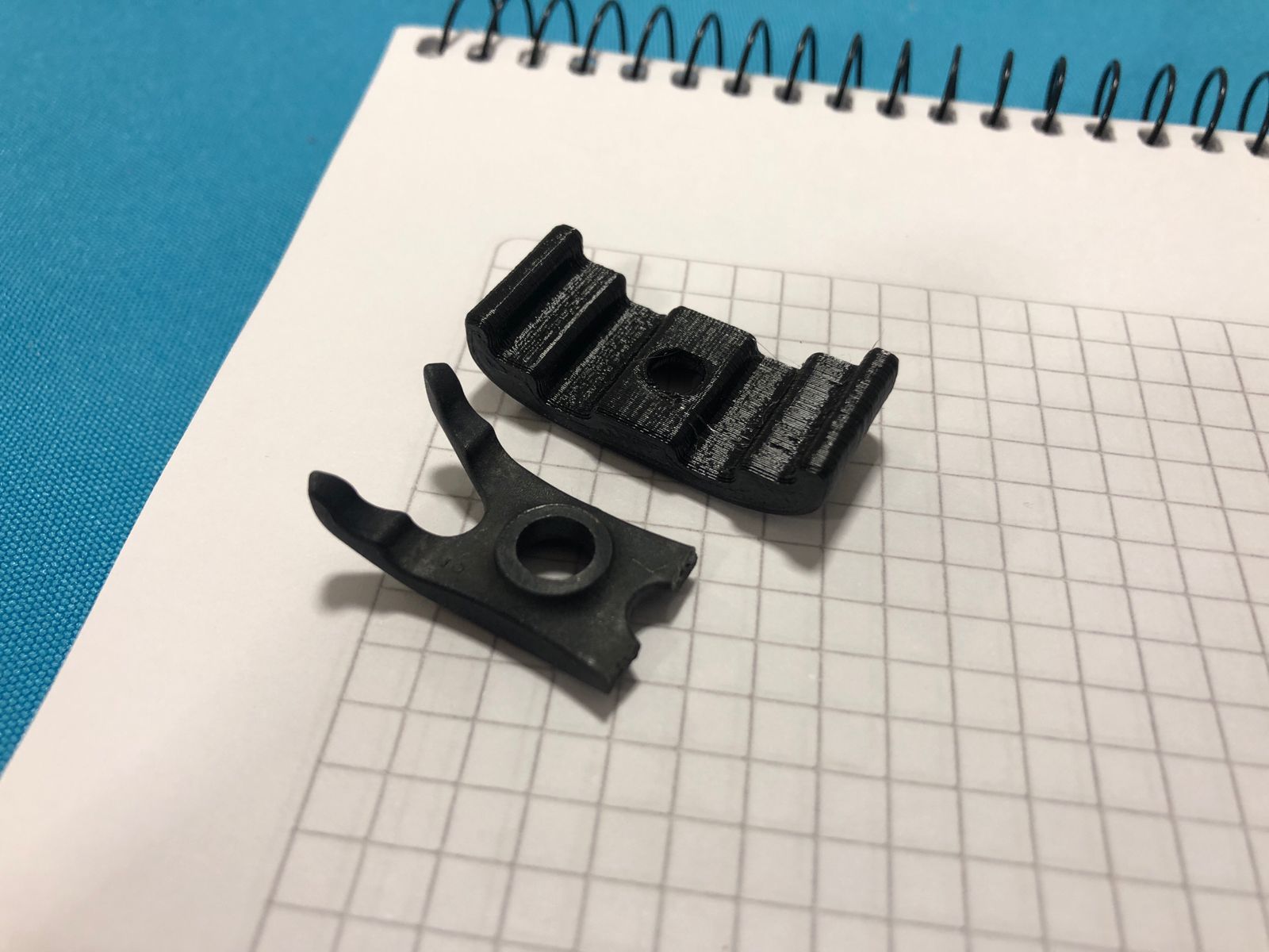 Cable guide clip for mountain bike - photo 2