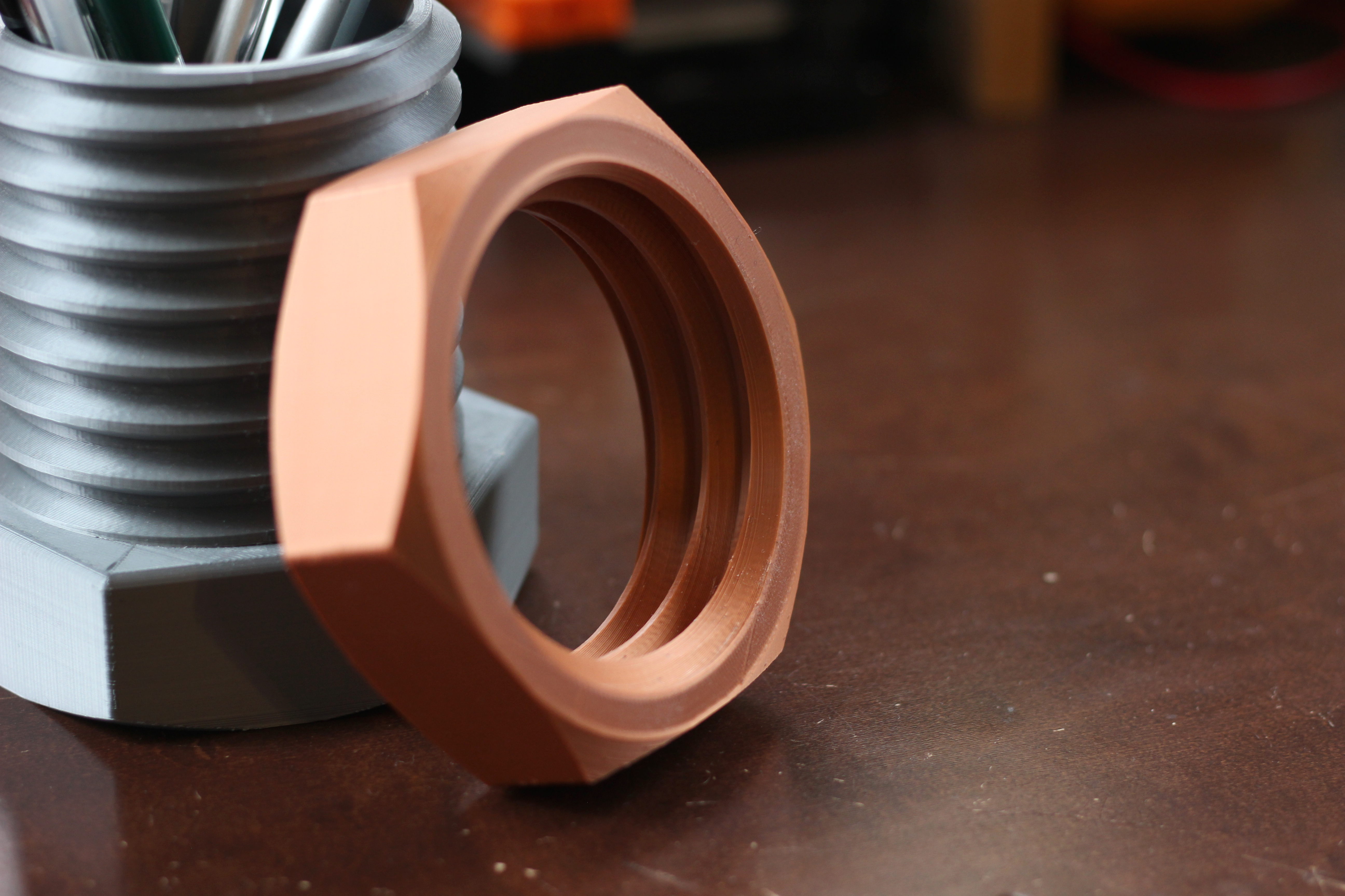 Nut & bolt pencil organizer - photo 4
