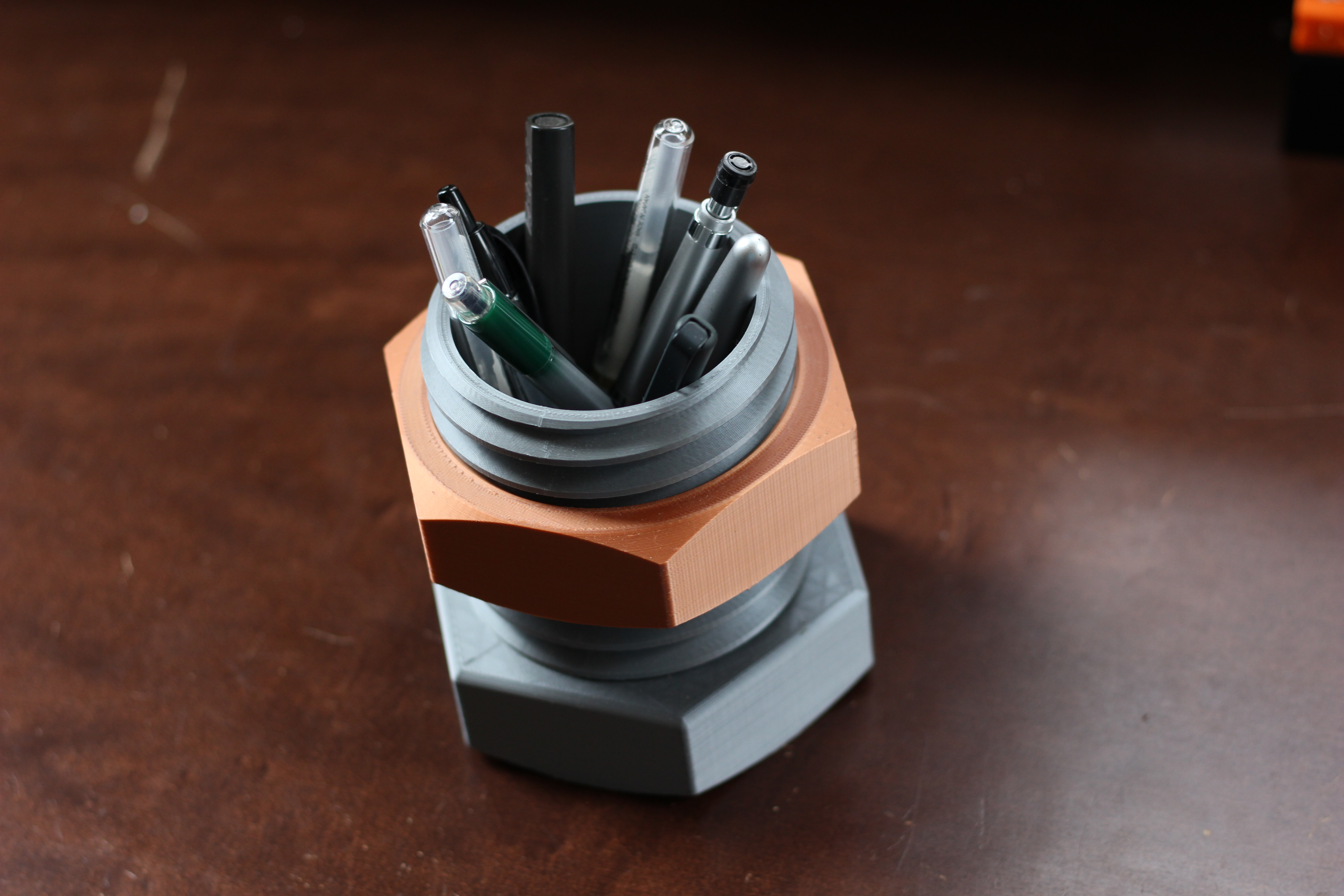 Nut & bolt pencil organizer - photo 2