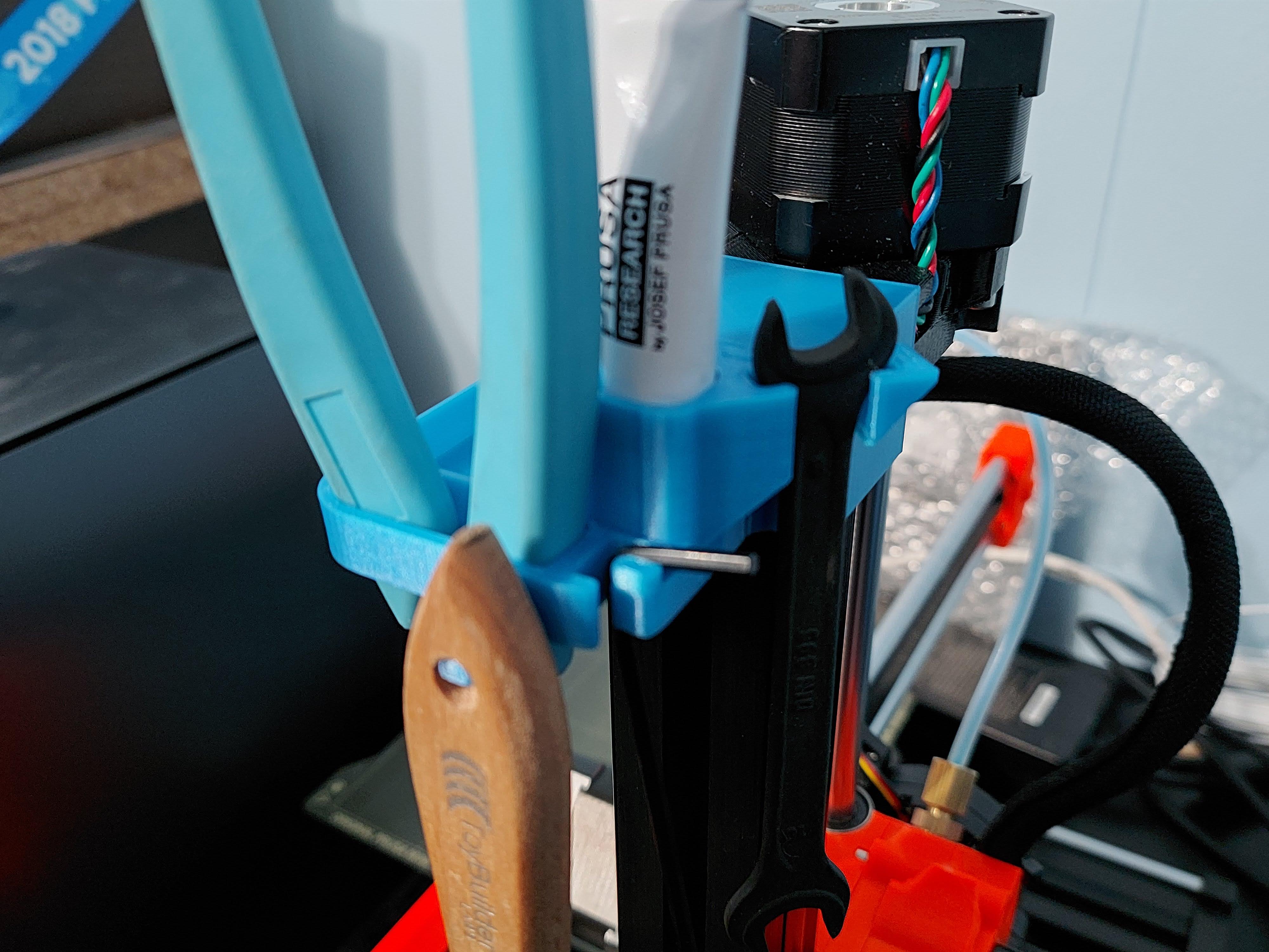 Prusa Mini Tool Holder (Hold Tools That Came W/Printer) - photo 2