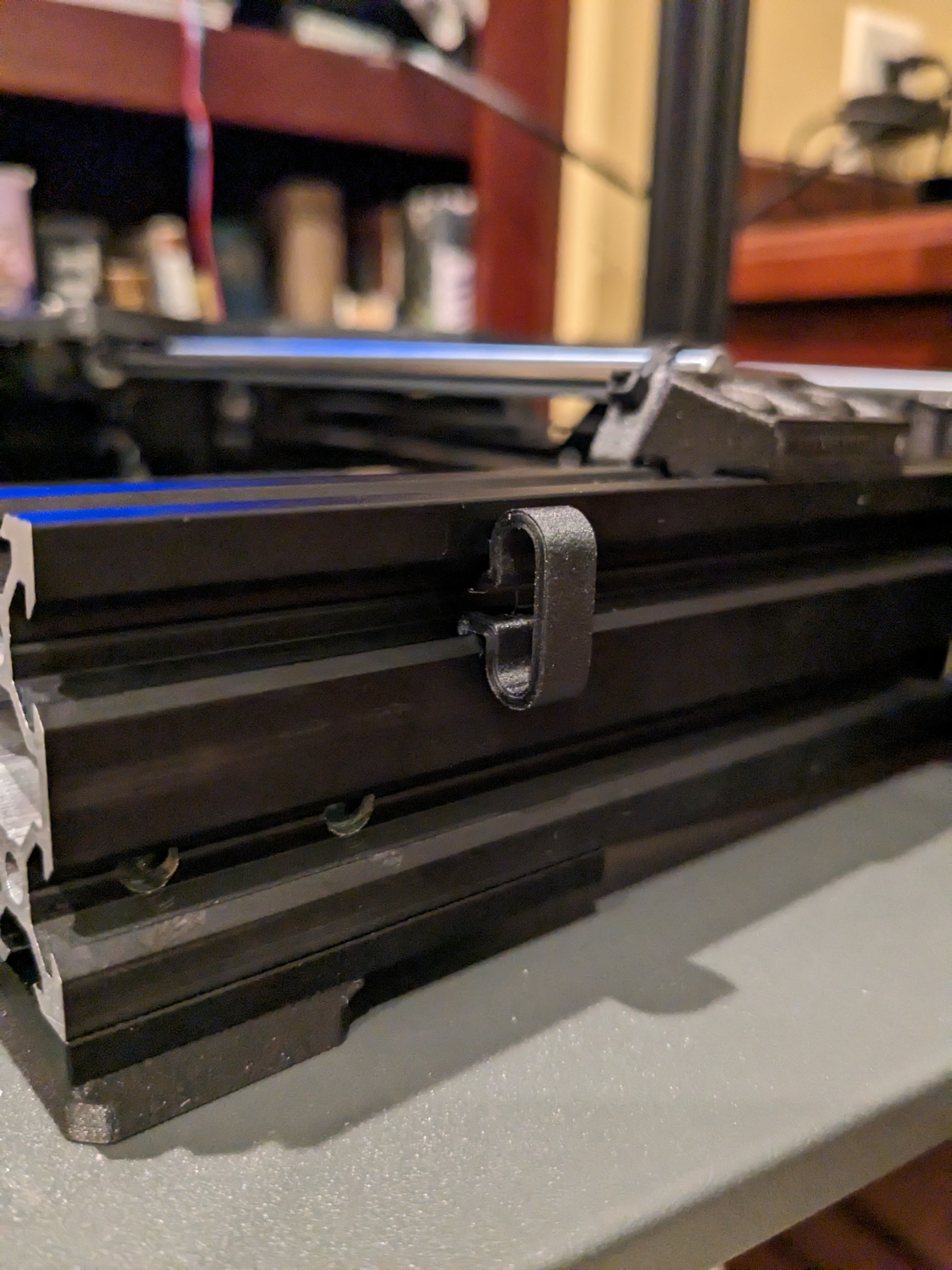 LCD Ribbon Cable Clip for 2020 Extrusion