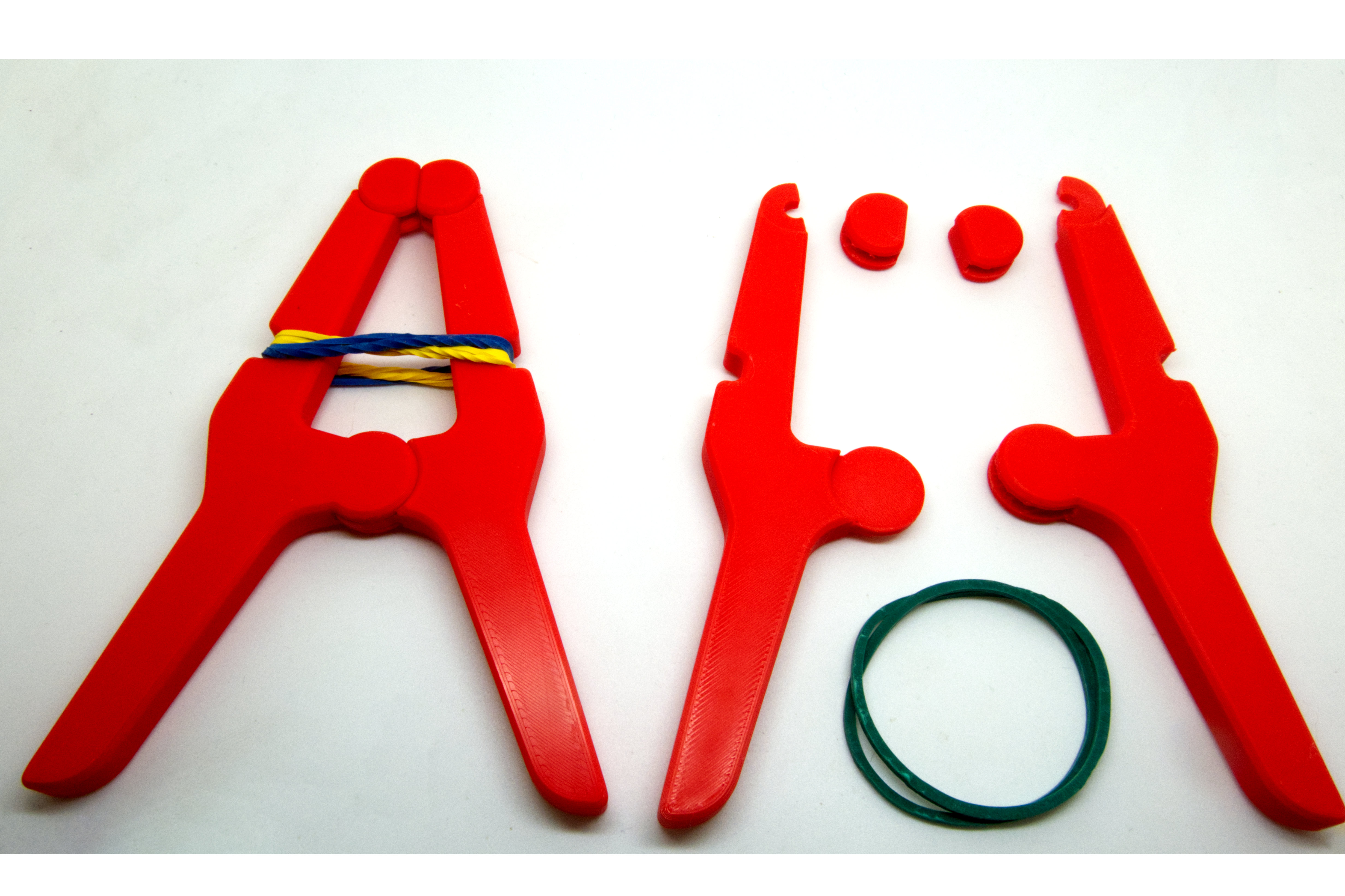 Clamp with elastic bands - photo 4